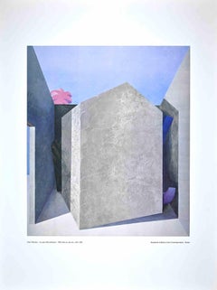 Das Haus des Architekten  - Vintage-Plakat von Gino Marotta, 1982