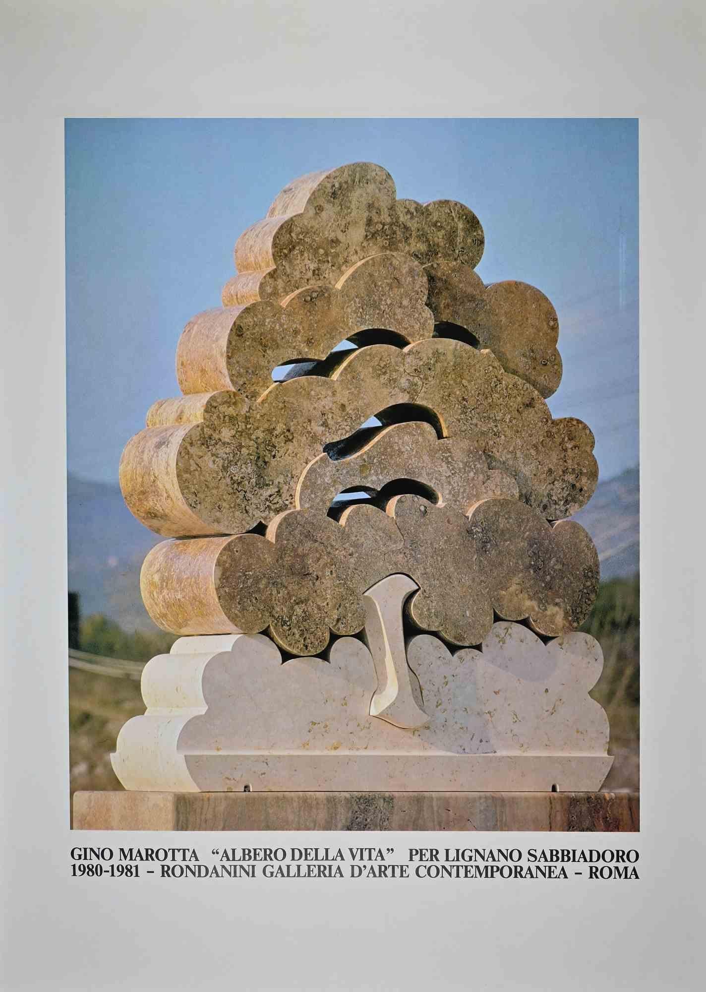 Tree of Life - Poster ist ein gemischtfarbiges Offset von Gino Marotta

Blattgröße: 80 x 60

Gute Bedingungen.

 