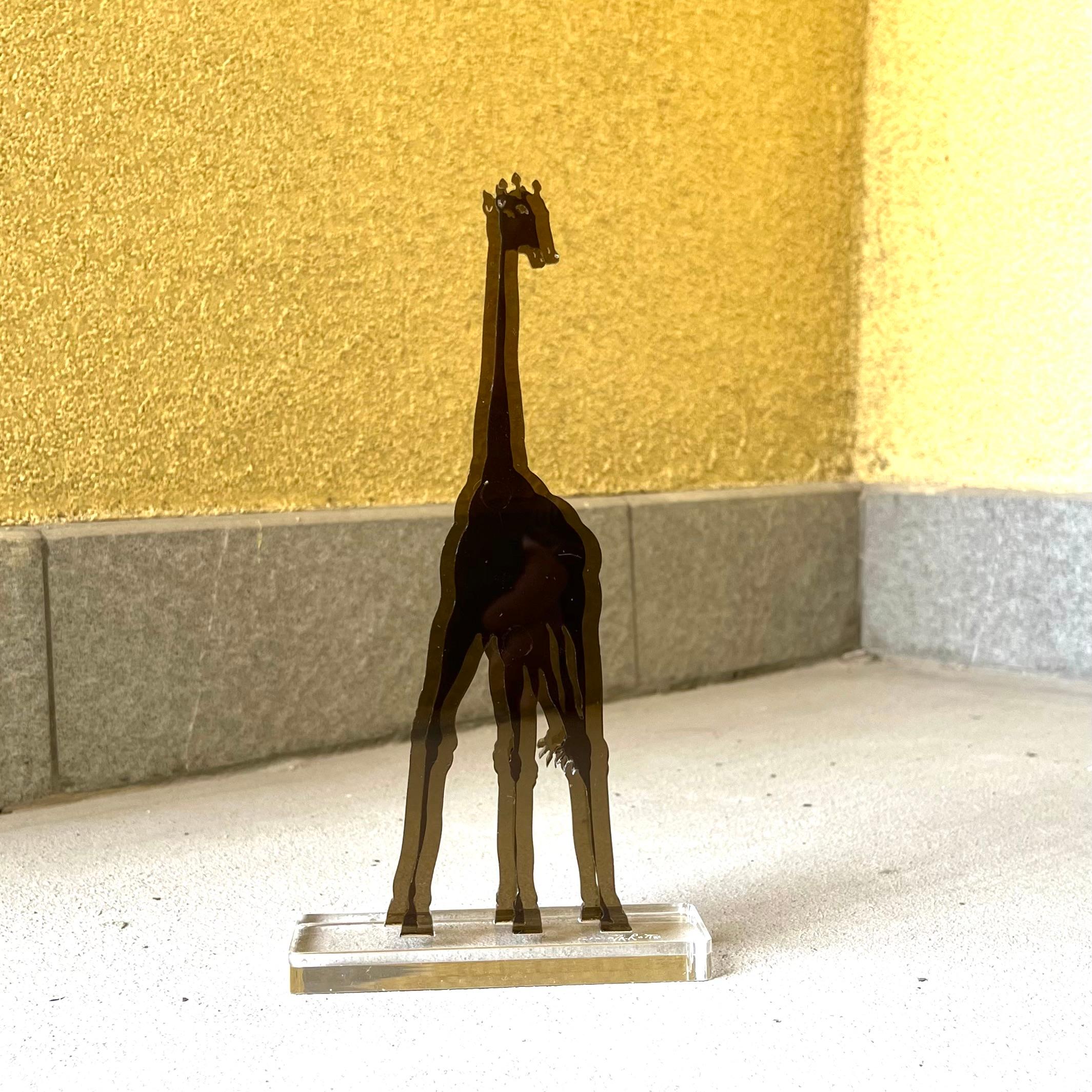 Contemporary Gino MAROTTA (1935-2012) Giraffa artificiale 2010 For Sale