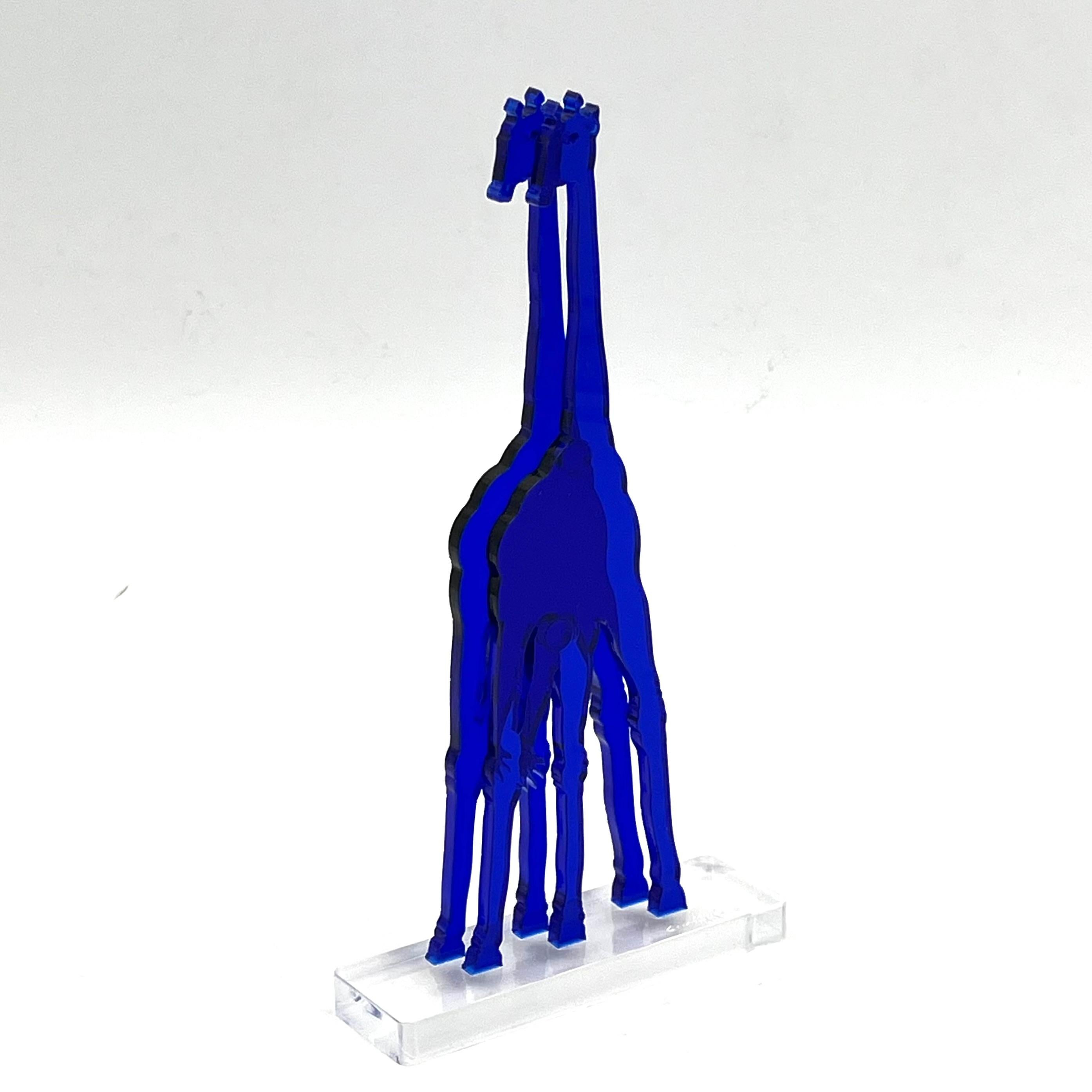 Acrylic Gino MAROTTA (1935-2012) Giraffa artificiale  2010 For Sale