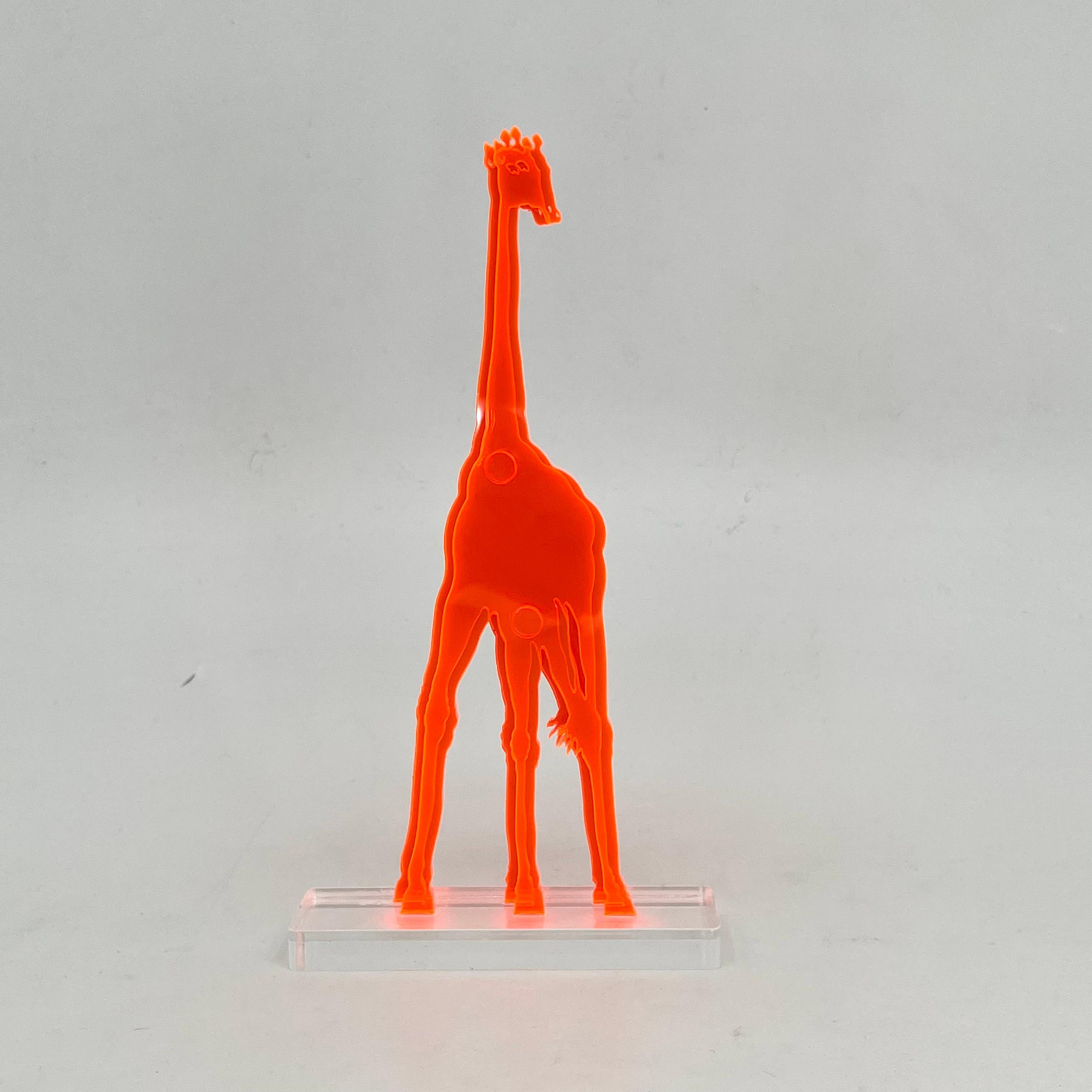 Contemporary Gino MAROTTA (1935-2012) Giraffa artificiale 2010 multiple For Sale