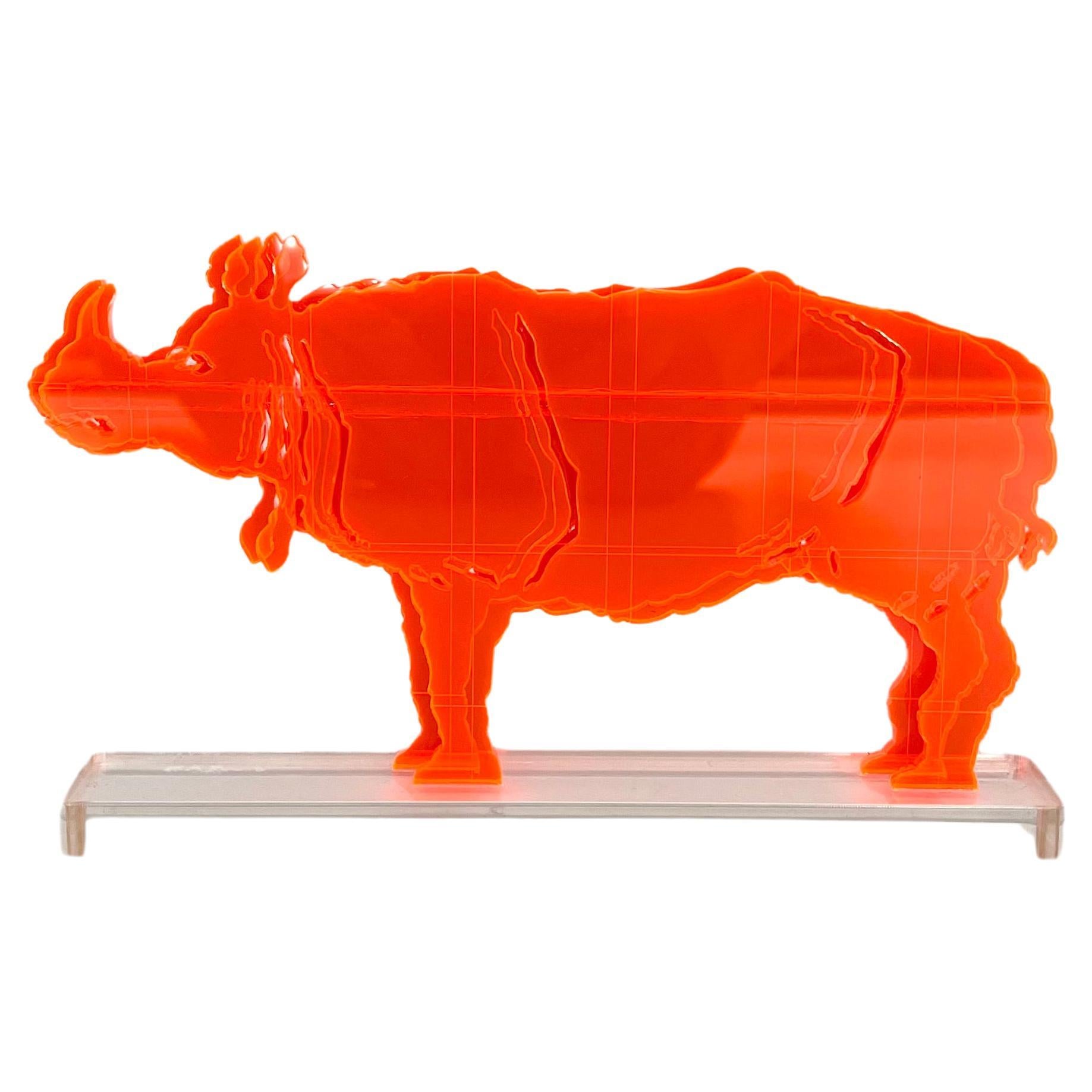 Gino MAROTTA (1935-2012) Rinoceronte artificiale 2010 For Sale