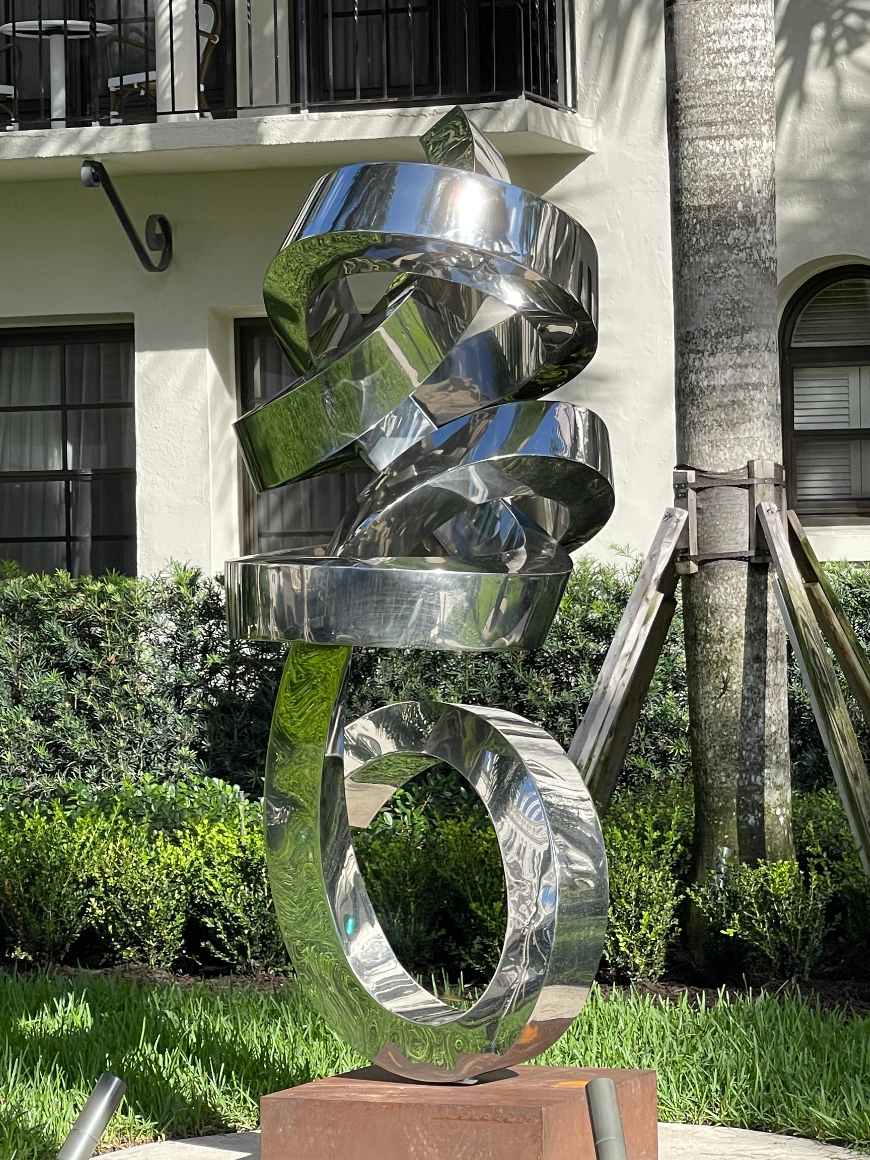 Gino Miles Abstract Sculpture - Obsession