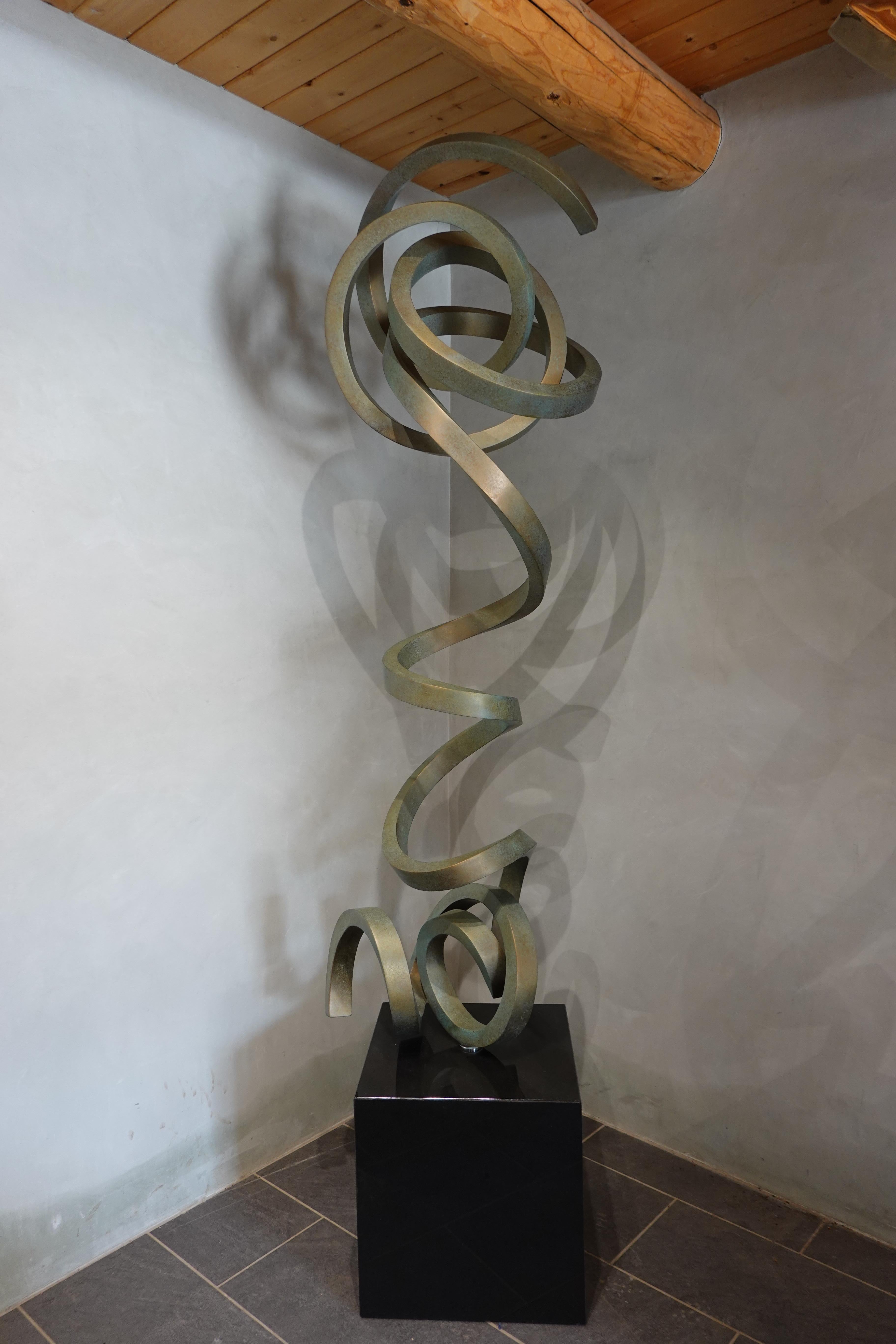 Gino Miles Abstract Sculpture - Tempest
