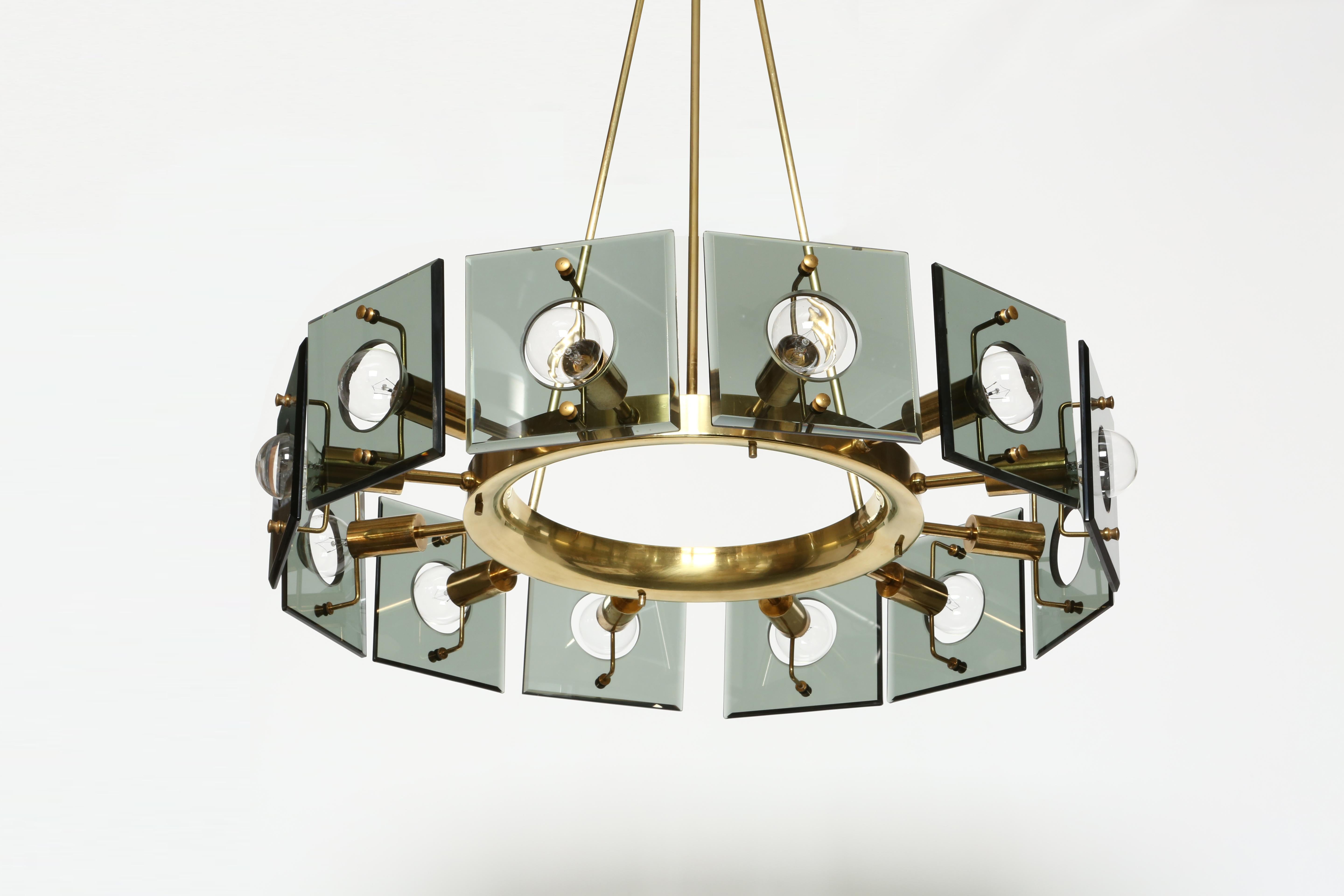 Italiano Lampadario Gino Paroldo, Italia, anni '60 in vendita