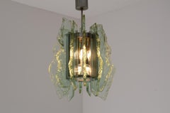 Gino Paroldo pendant Lamp Made by Fontana Arte