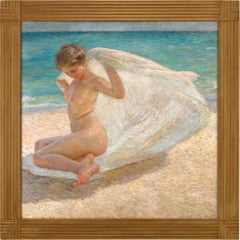 Wind on the Beach by Gino Piccioni