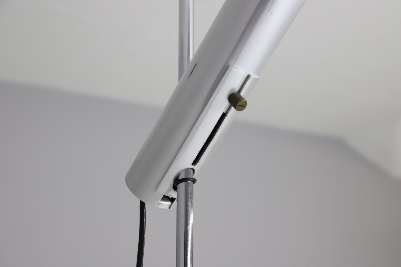 Aluminum Gino Sarfatti '1074' Floor Lamp by Arteluce