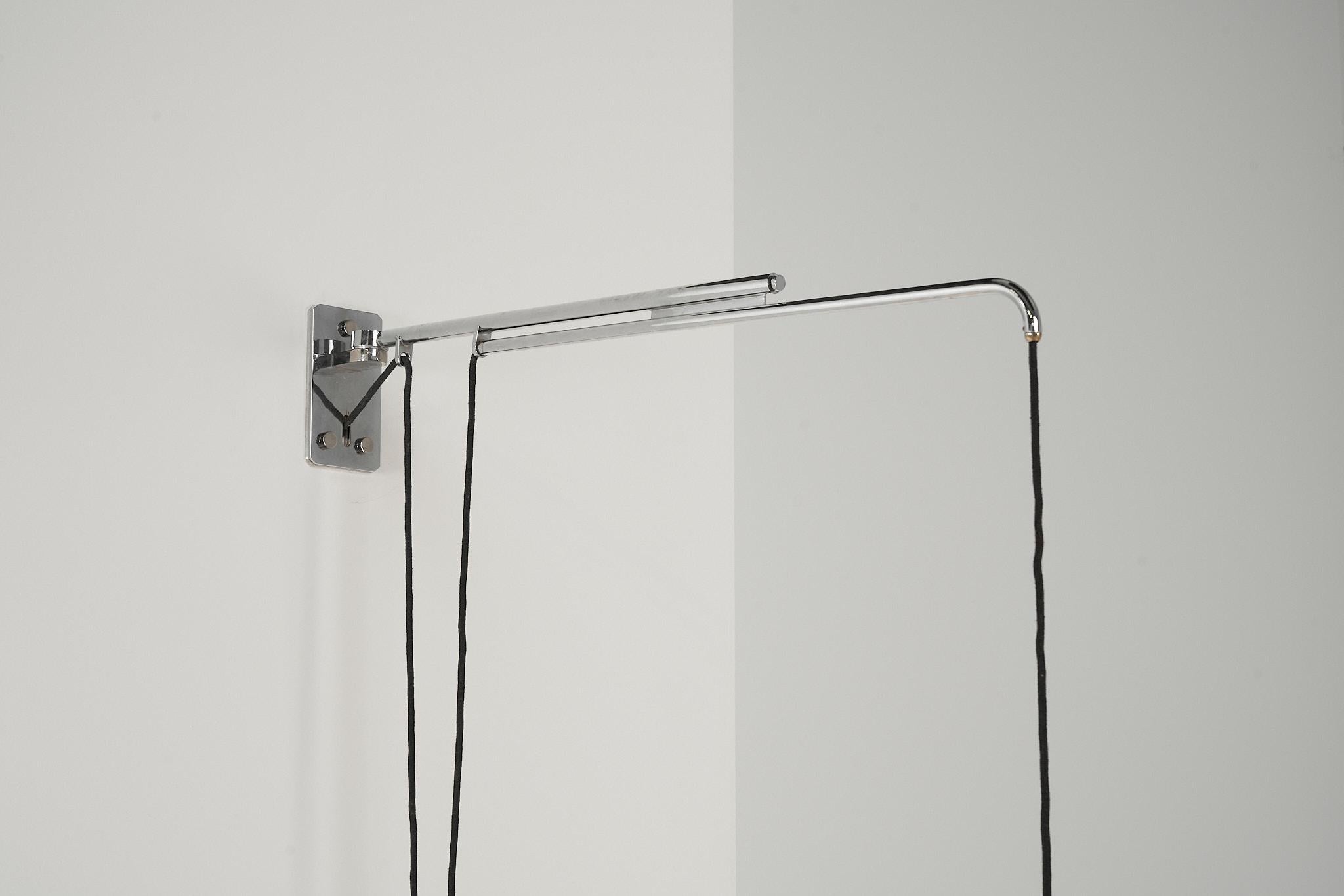 Mid-Century Modern Gino Sarfatti 194/N Wall Lamp Arteluce Italy 1950 For Sale