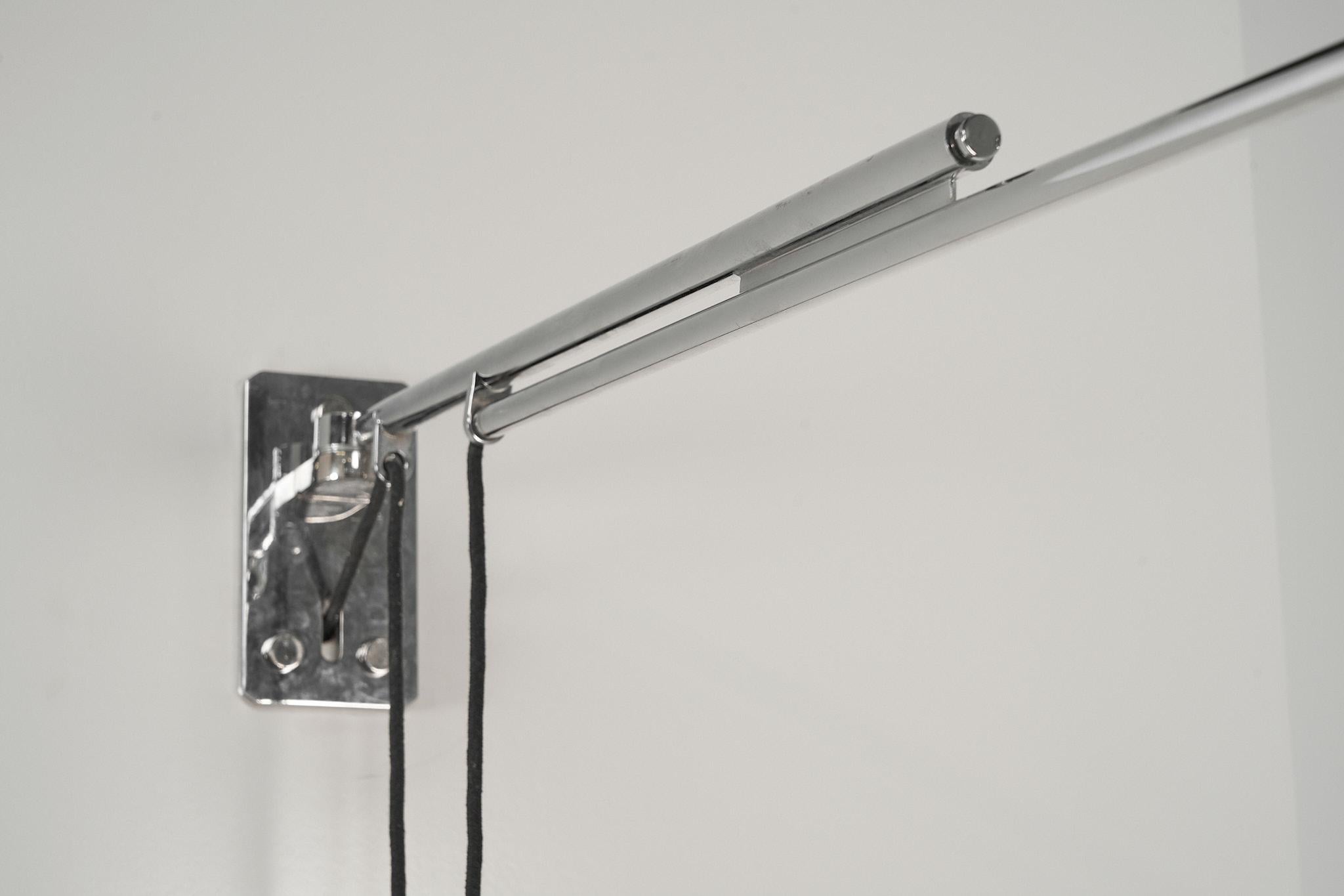 Aluminum Gino Sarfatti 194/N Wall Lamp Arteluce Italy 1950 For Sale