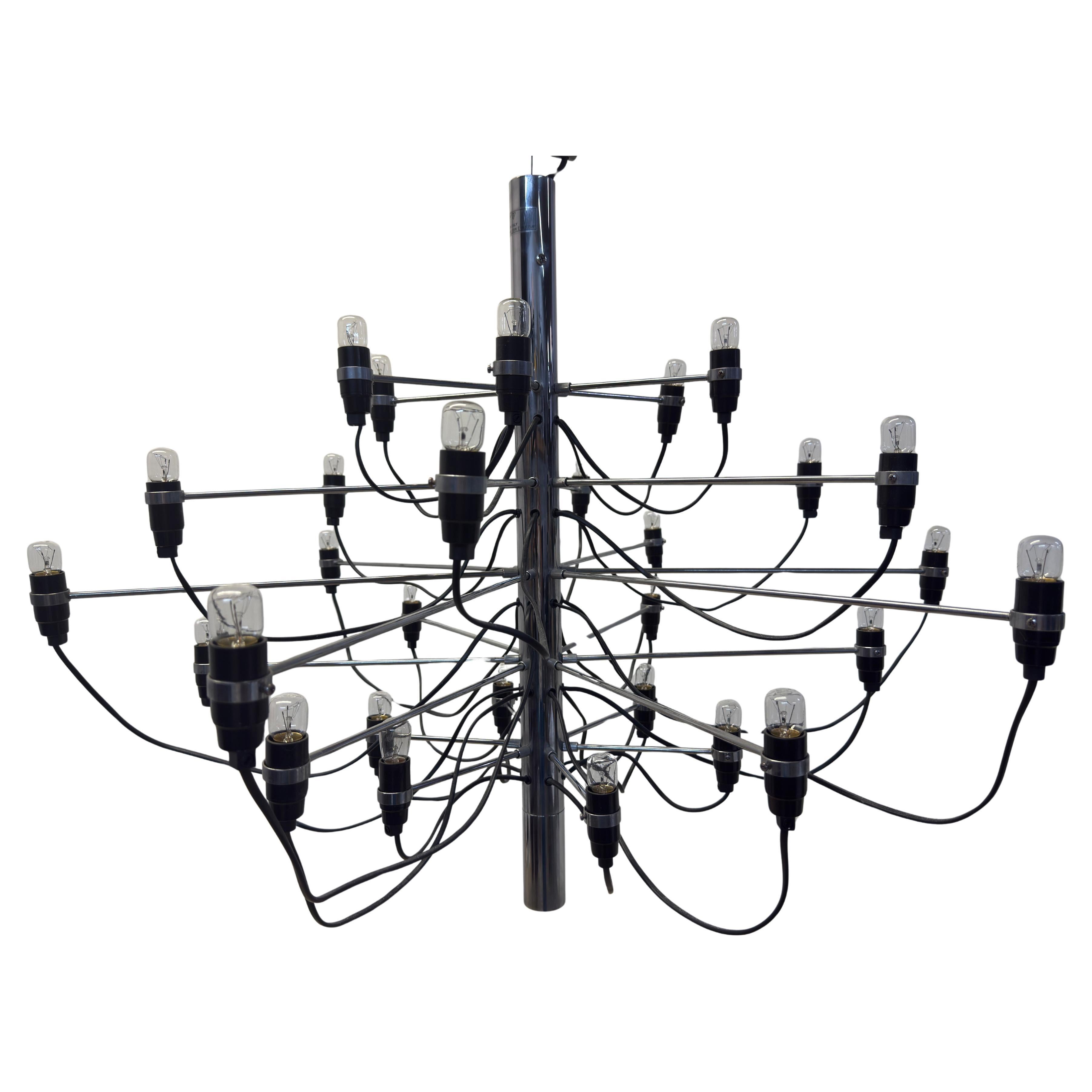 Gino Sarfatti Chandelier Model 2097