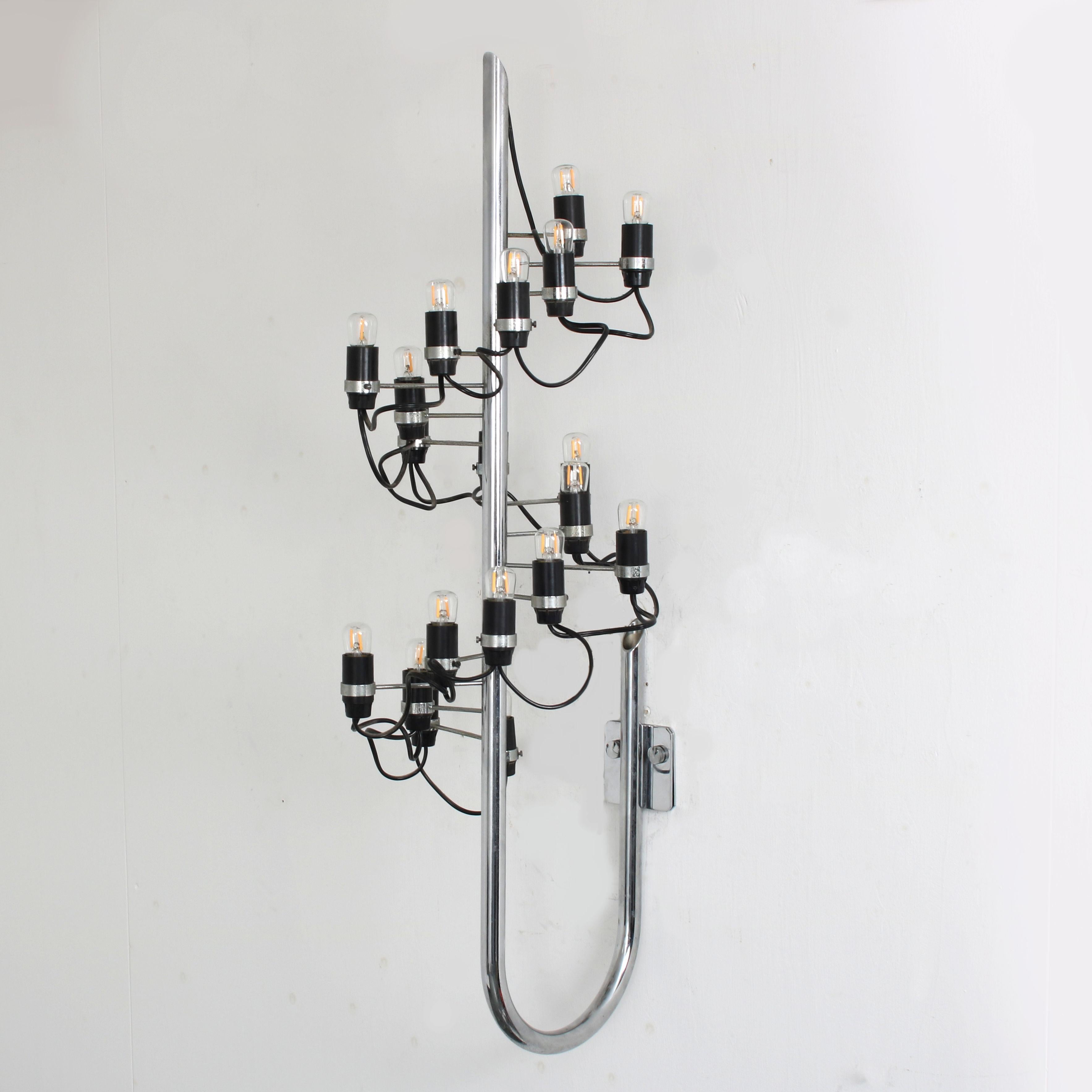 Gino Sarfatti “226” Wall Lamp for Flos Italy, 1970 In Good Condition For Sale In Amsterdam, NL
