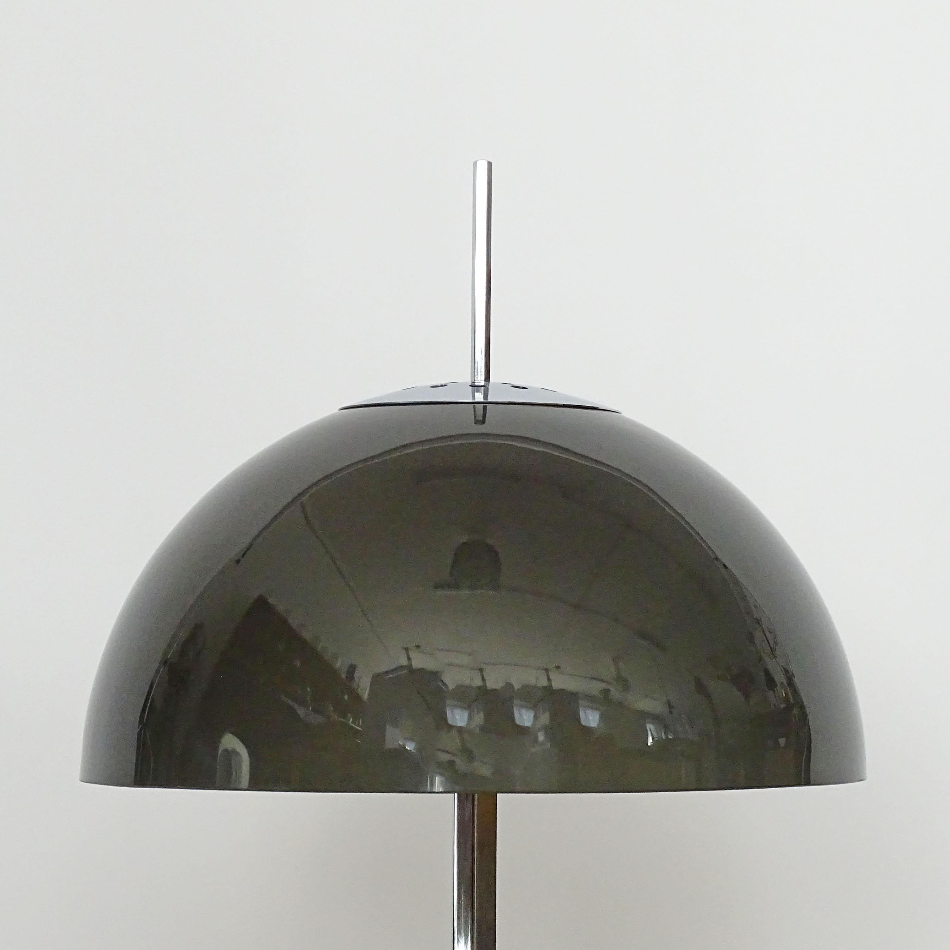 Lampada da tavolo Gino Sarfatti 584/G Brown per Arteluce, Italia 1957