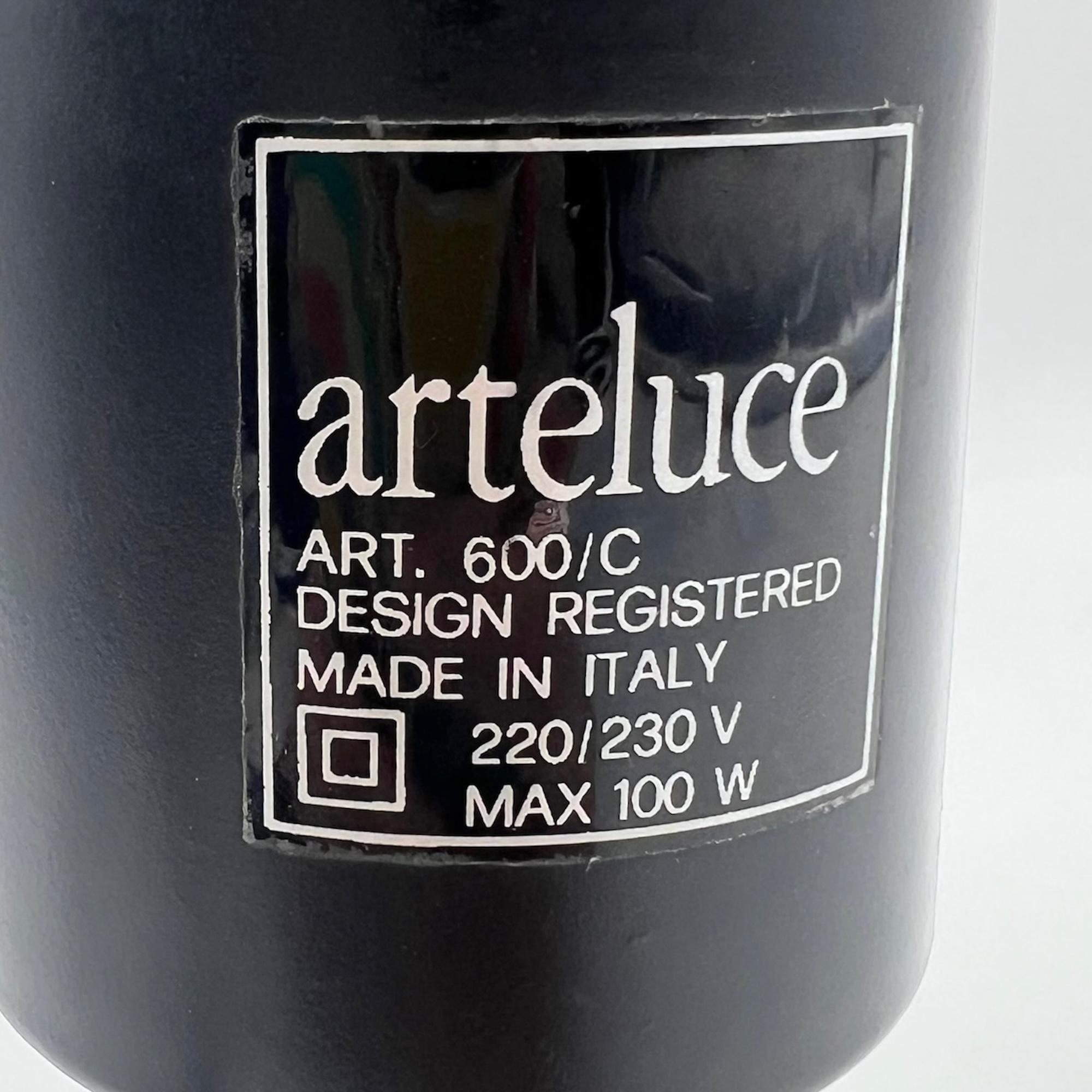 Gino Sarfatti 600C Table Lamp Arteluce, 1970s 3
