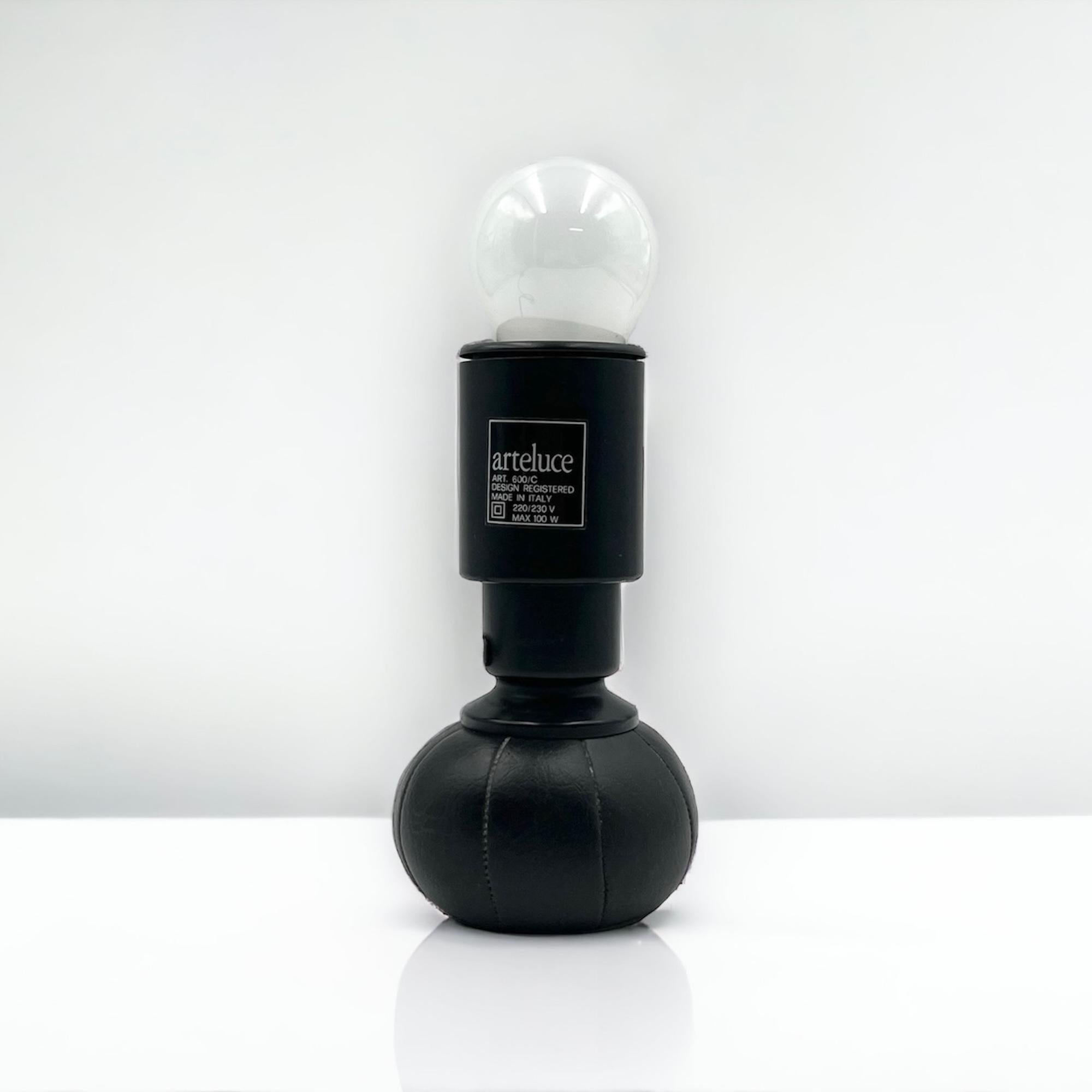 Metal Gino Sarfatti 600C Table Lamp Arteluce, 1970s