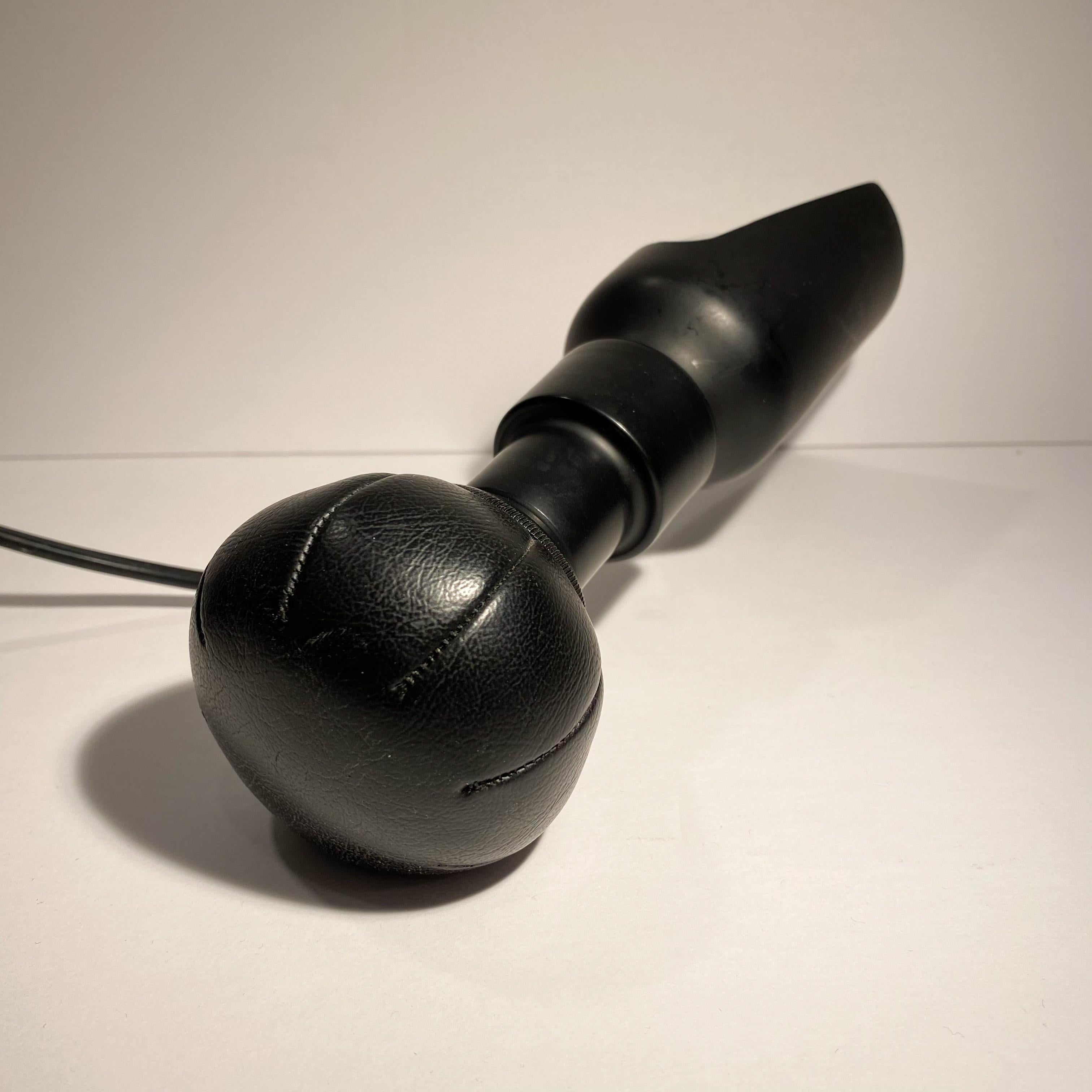 Leather Gino Sarfatti '600P' Table Lamp