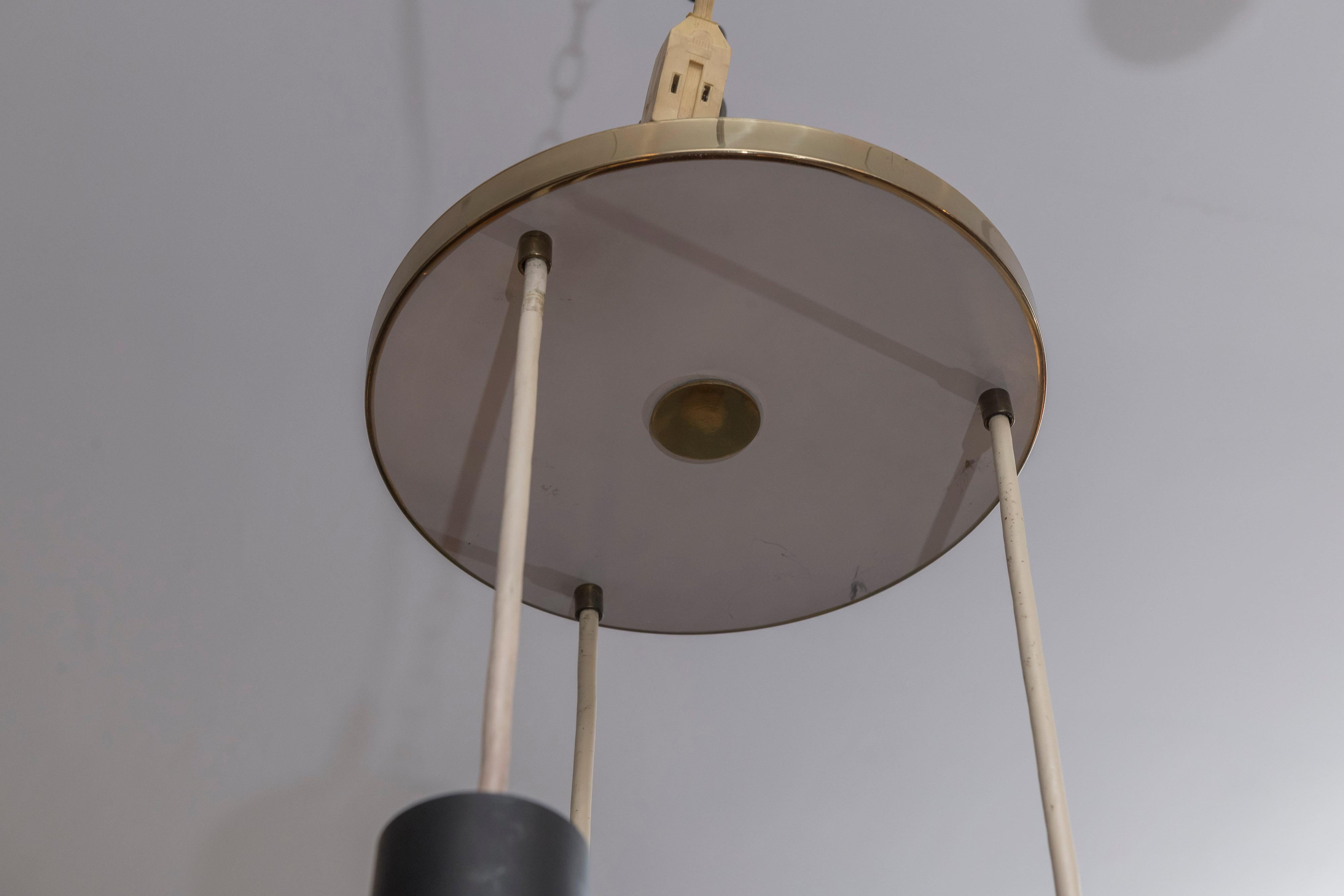 Mid-20th Century Gino Sarfatti and Archimede Seguso Chandelier for Lightolier For Sale