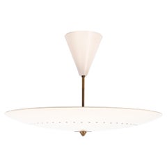 Gino Sarfatti Arteluce 2031 Lampada da soffitto o semi-incasso, Italia, 1950