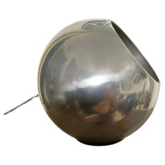 GINO SARFATTI - ARTELUCE Lampada in alluminio lucidato - Mod. 586 - ITALIA 1962.