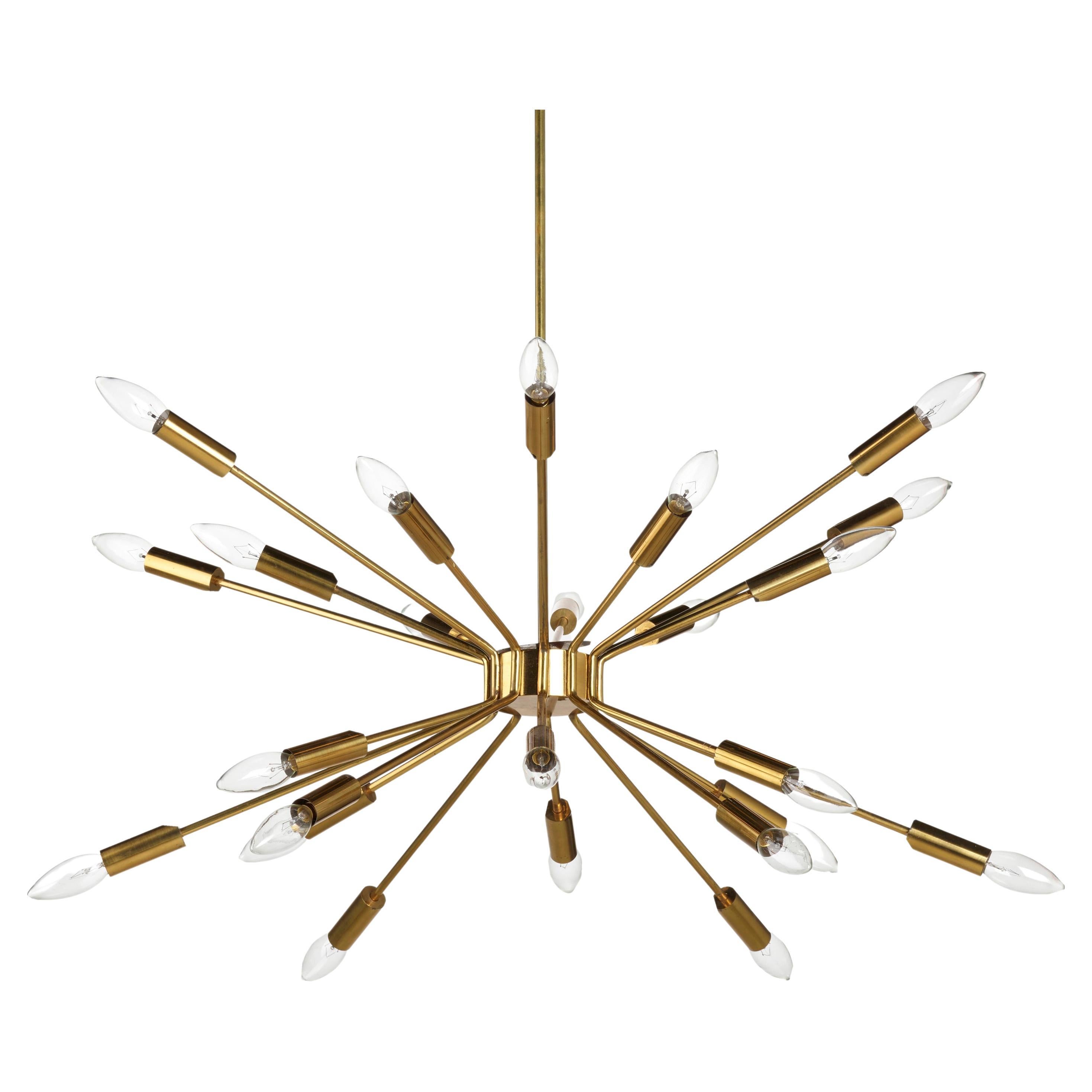 Gino Sarfatti Arteluce Sputnik Chandelier