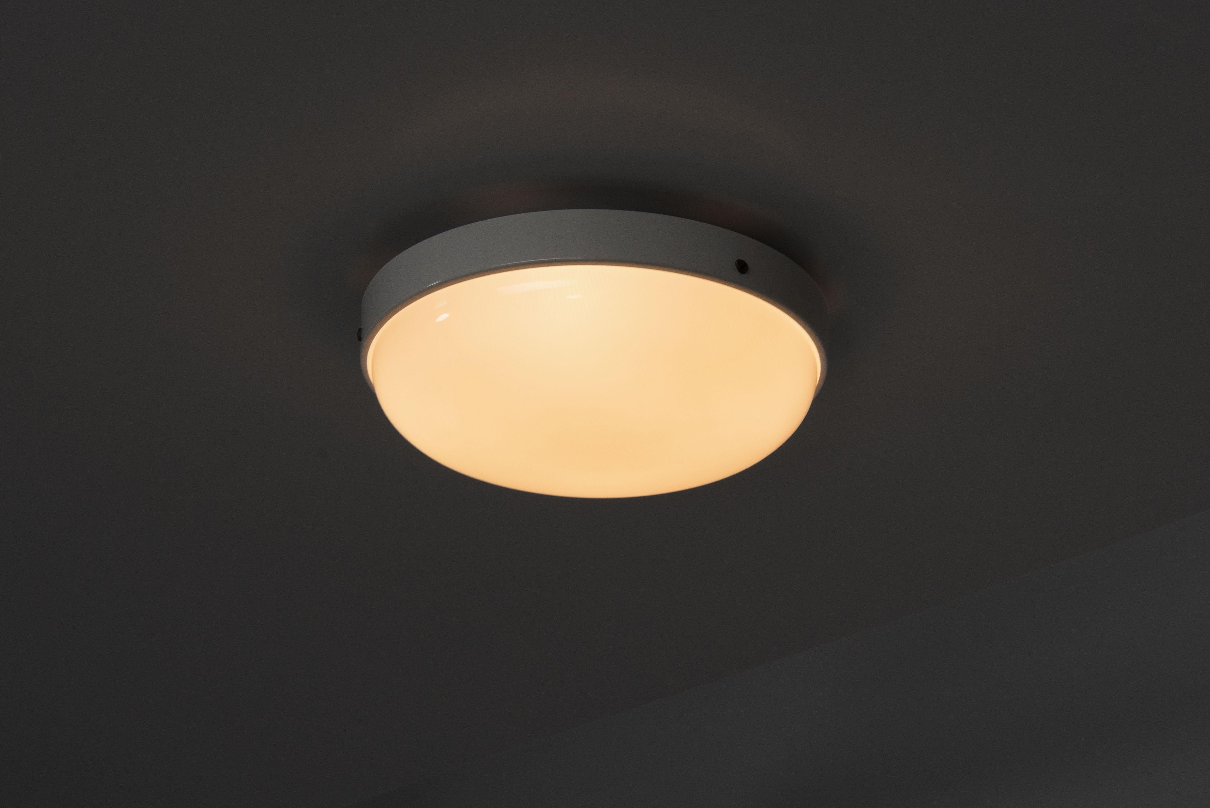 Metal Gino Sarfatti Ceiling Lamp Model 3001/40 Arteluce, 1950 For Sale