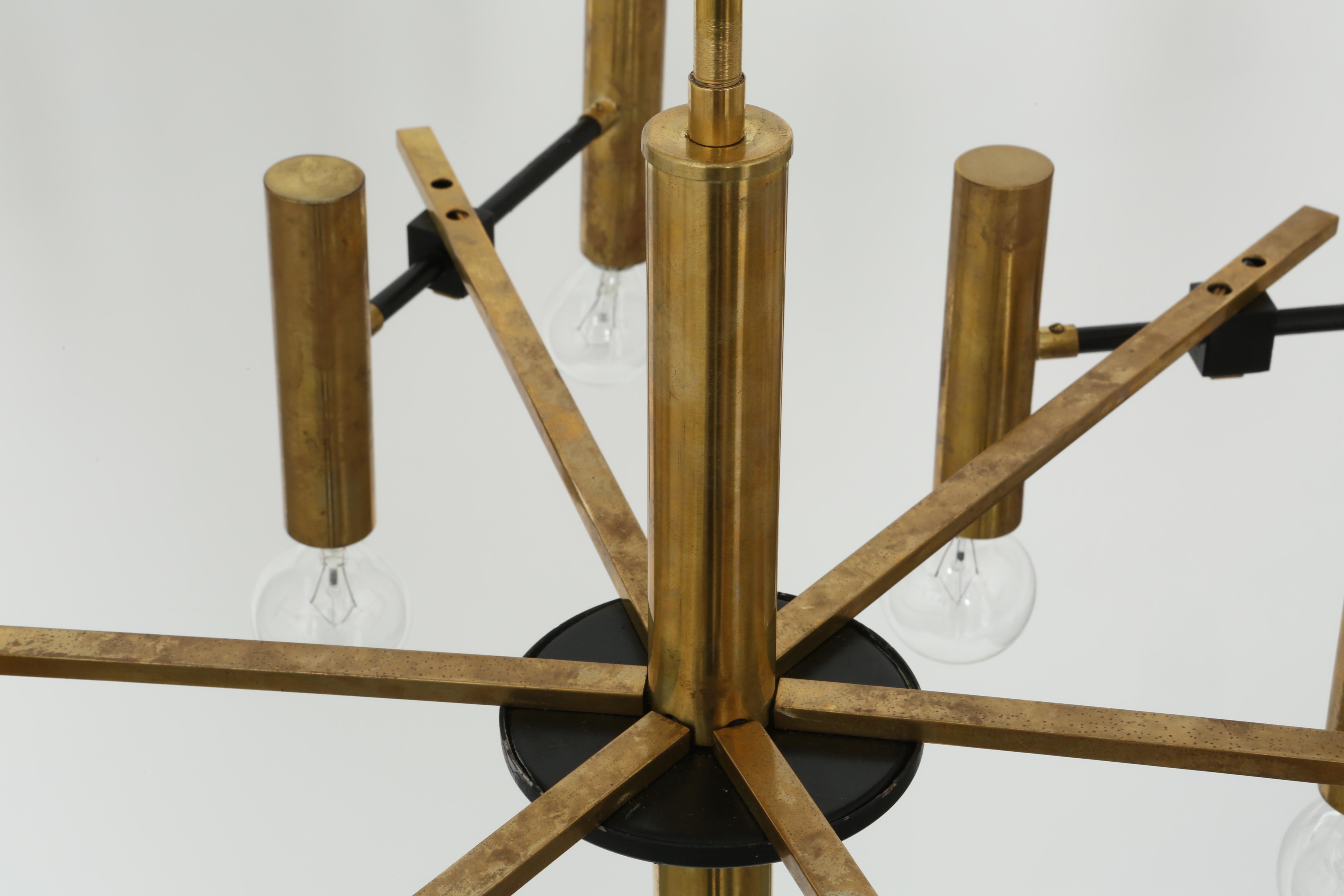 Lampadario Gino Sarfatti for Arteluce in vendita 11