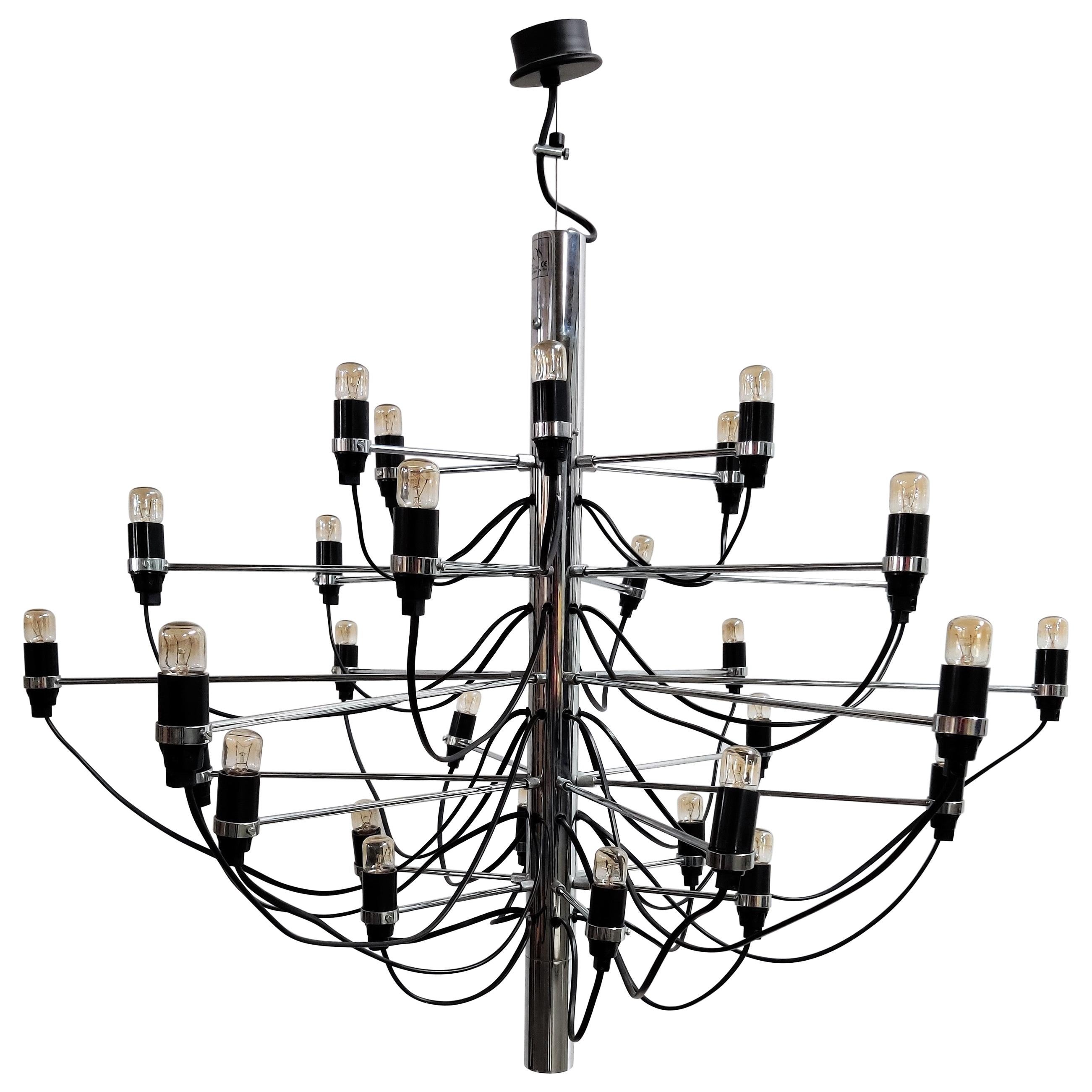 Gino Sarfatti Chandelier Model 2097/30 for Flos