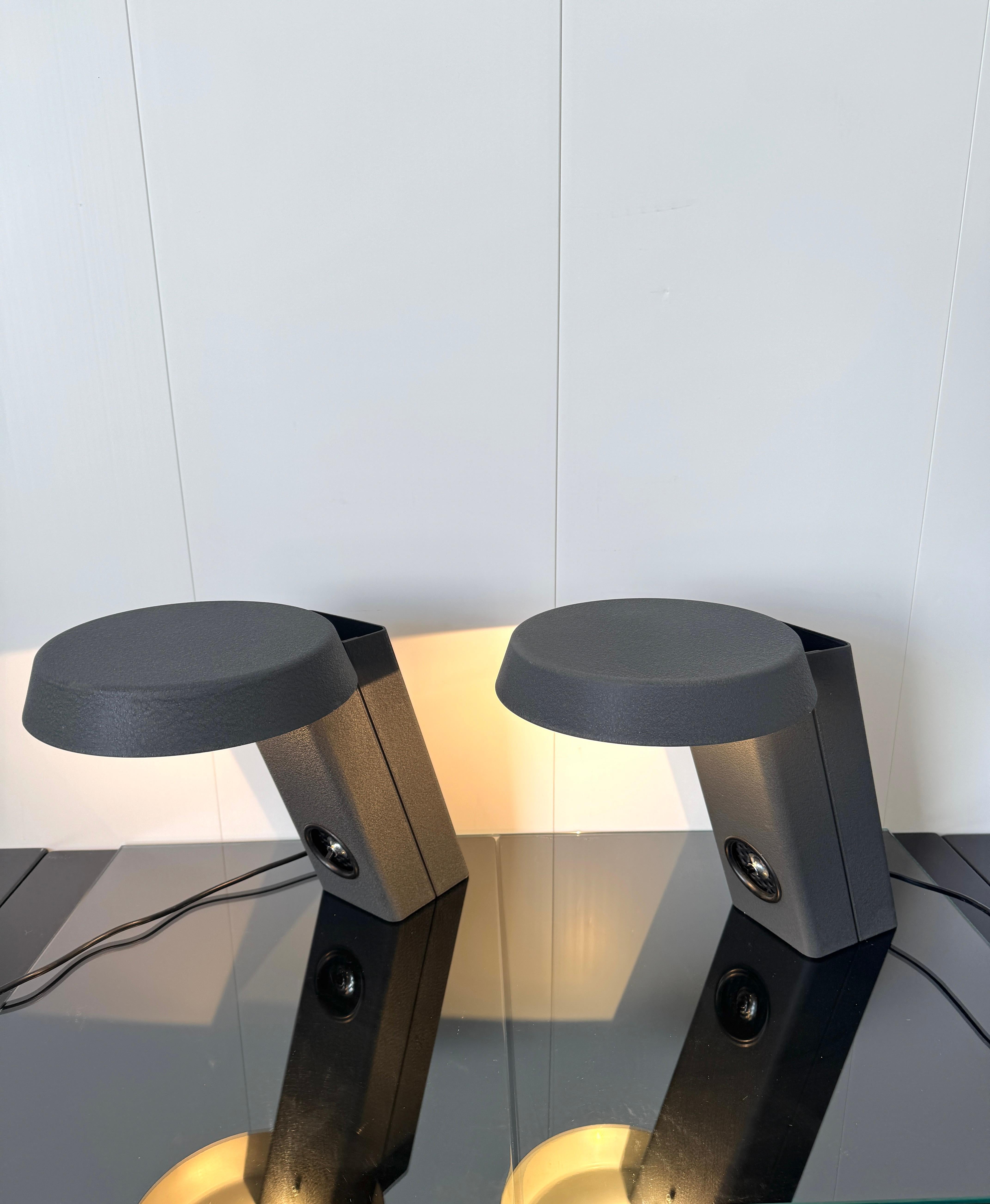 Gino Sarfatti, Paire de lampes de table mod.  607, prod. Arteluce, 1971 en vente 9
