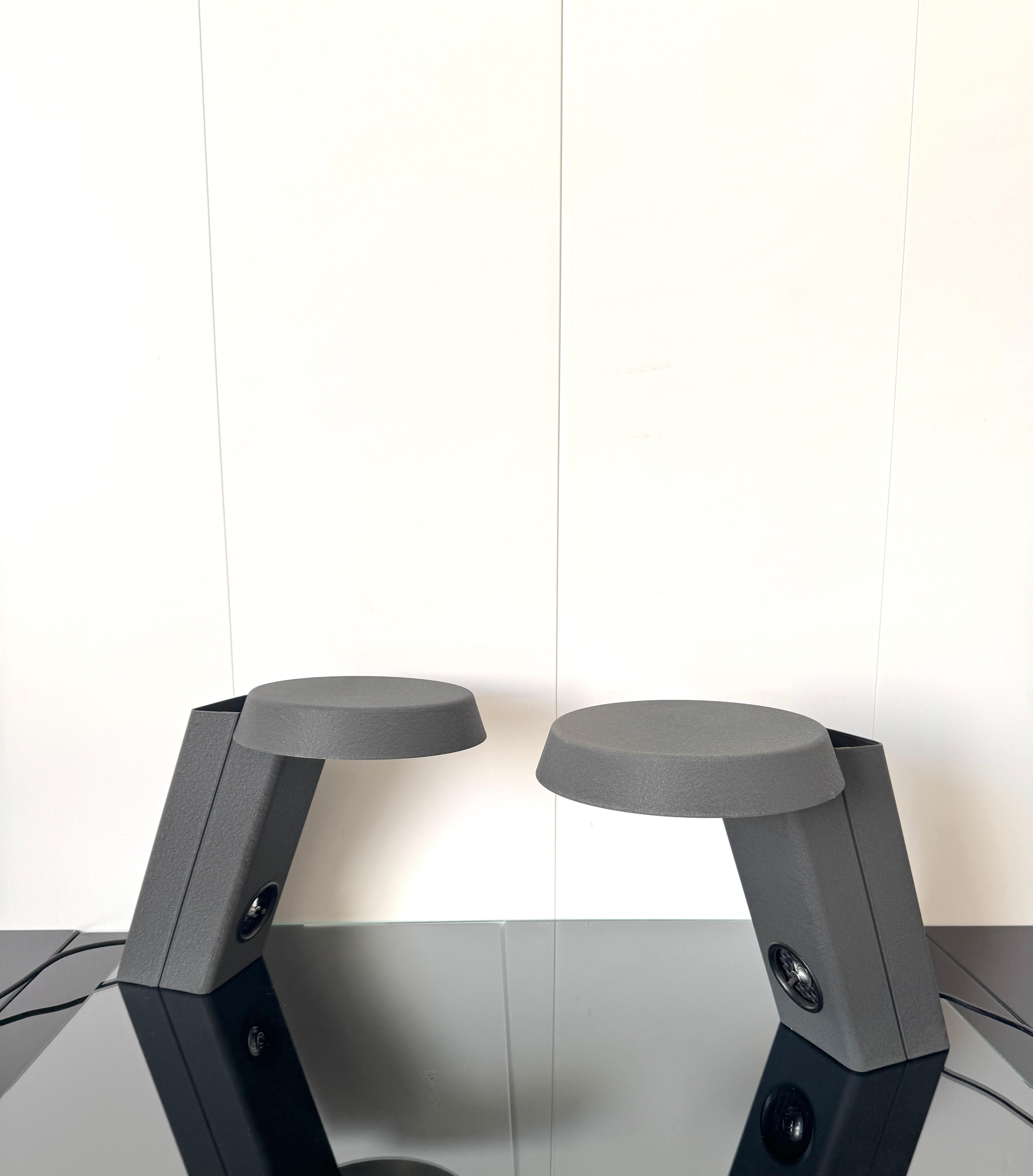 Gino Sarfatti, Paire de lampes de table mod.  607, prod. Arteluce, 1971 en vente 12