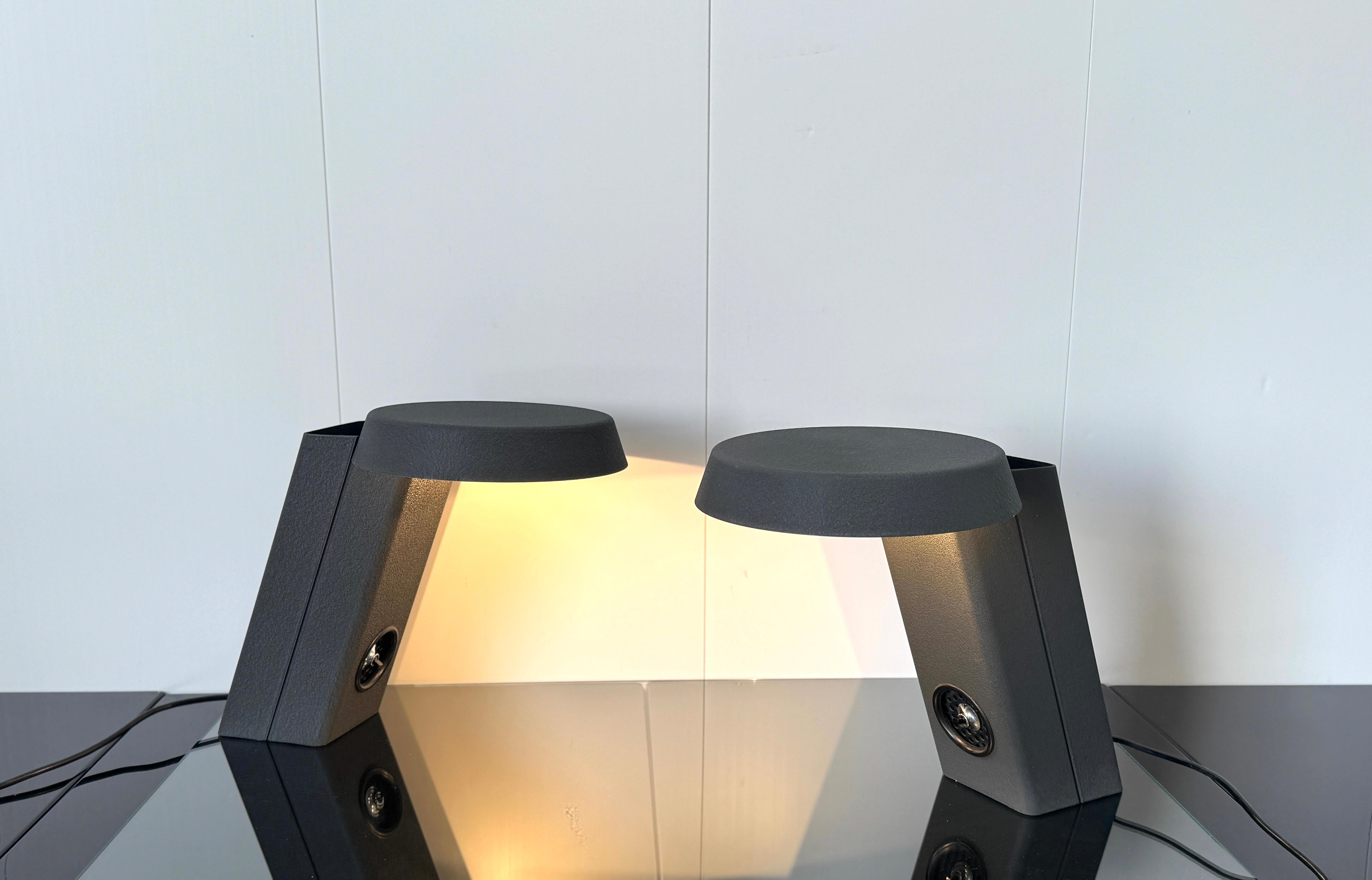 Gino Sarfatti, Paire de lampes de table mod.  607, prod. Arteluce, 1971 en vente 13