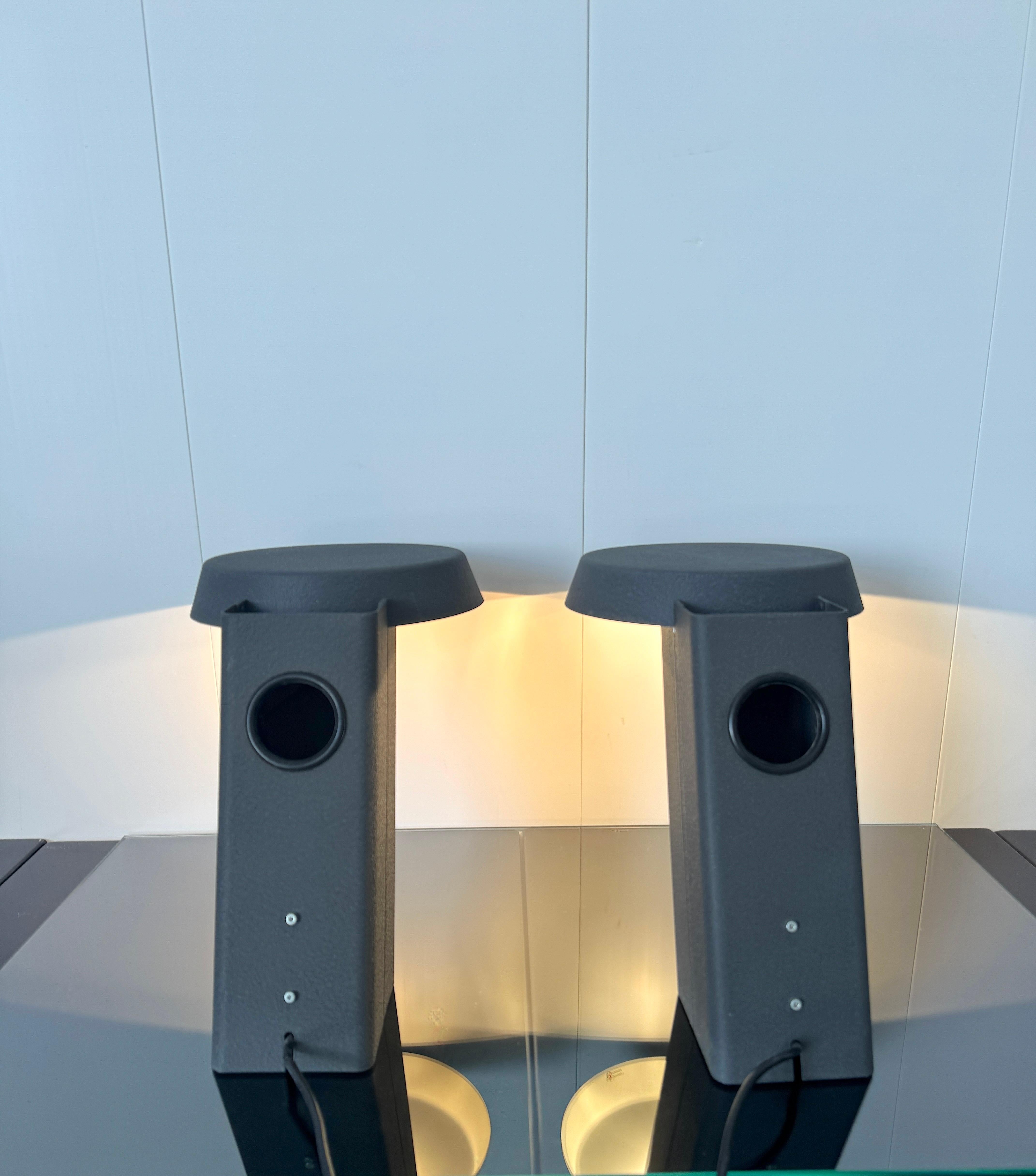 Late 20th Century Gino Sarfatti, Paire de lampes de table mod.  607, prod. Arteluce, 1971 en vente