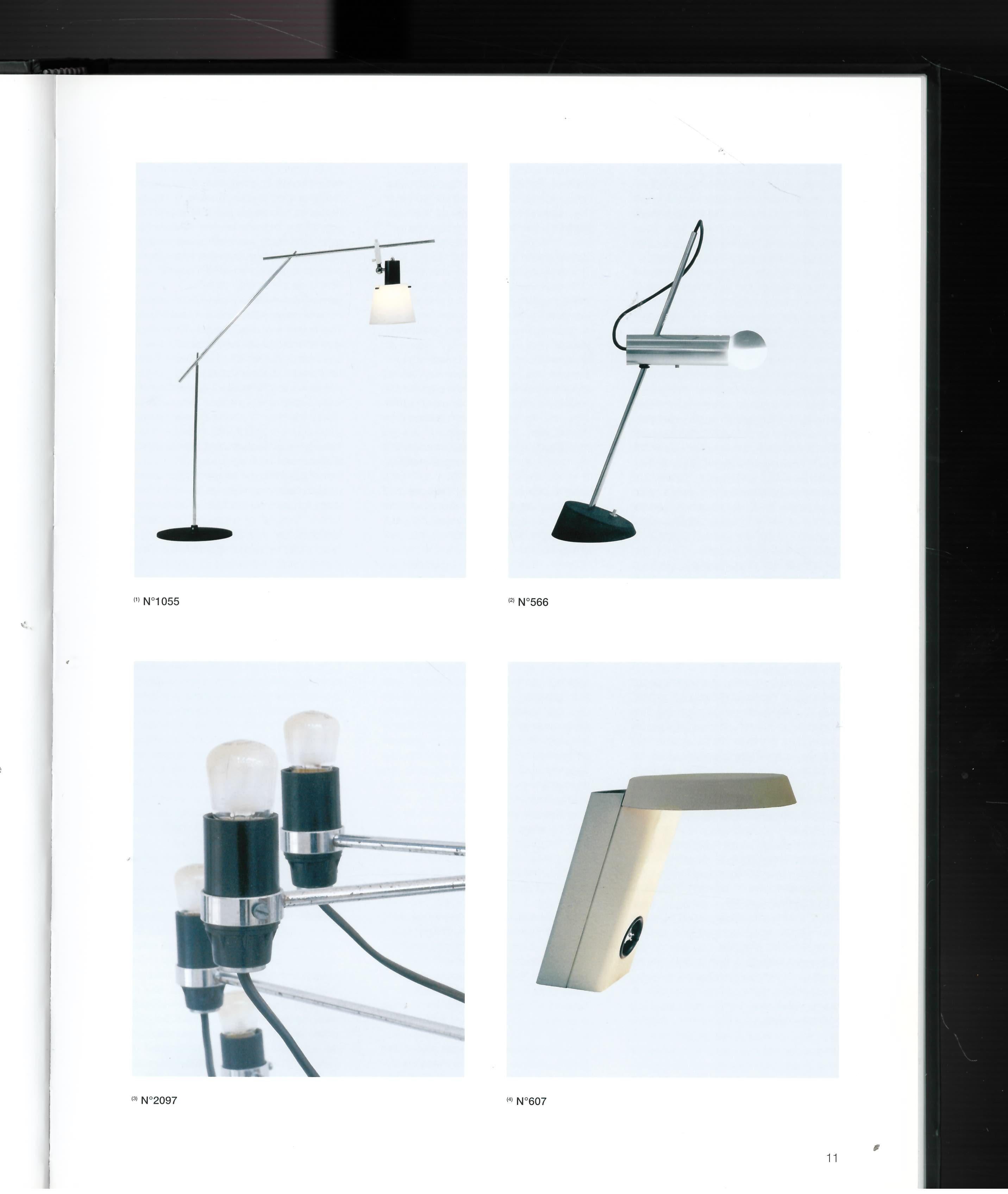 Published in 2008, this is an exhibition catalogue from the Galerie Christine Diegoni which illustrates many of his most famous lighting designs. Sarfatti was the founder of the Italian lighting company 