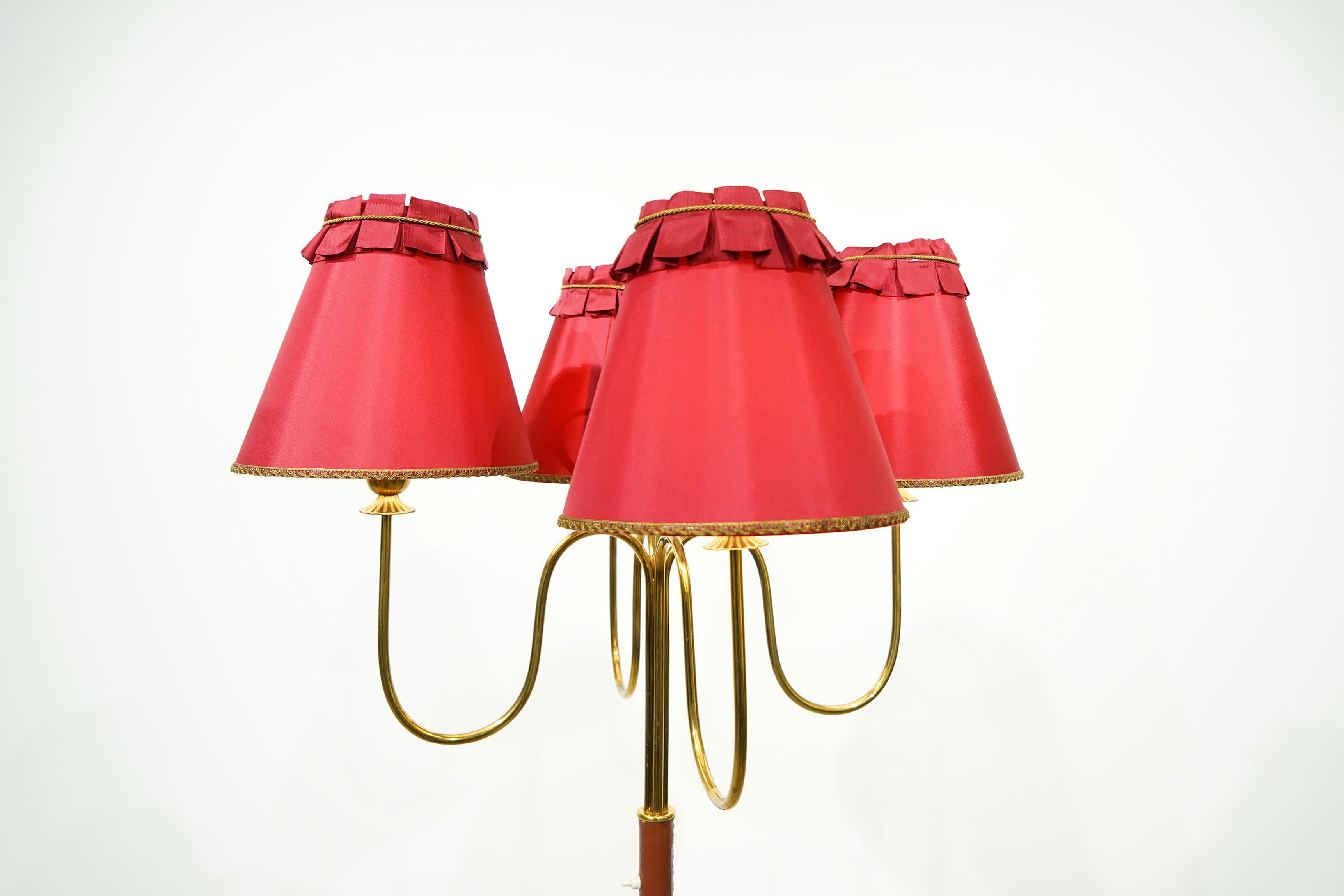 Italian Gino Sarfatti Floor Lamp Model No.1032, 1948, Arteluce/Italy For Sale