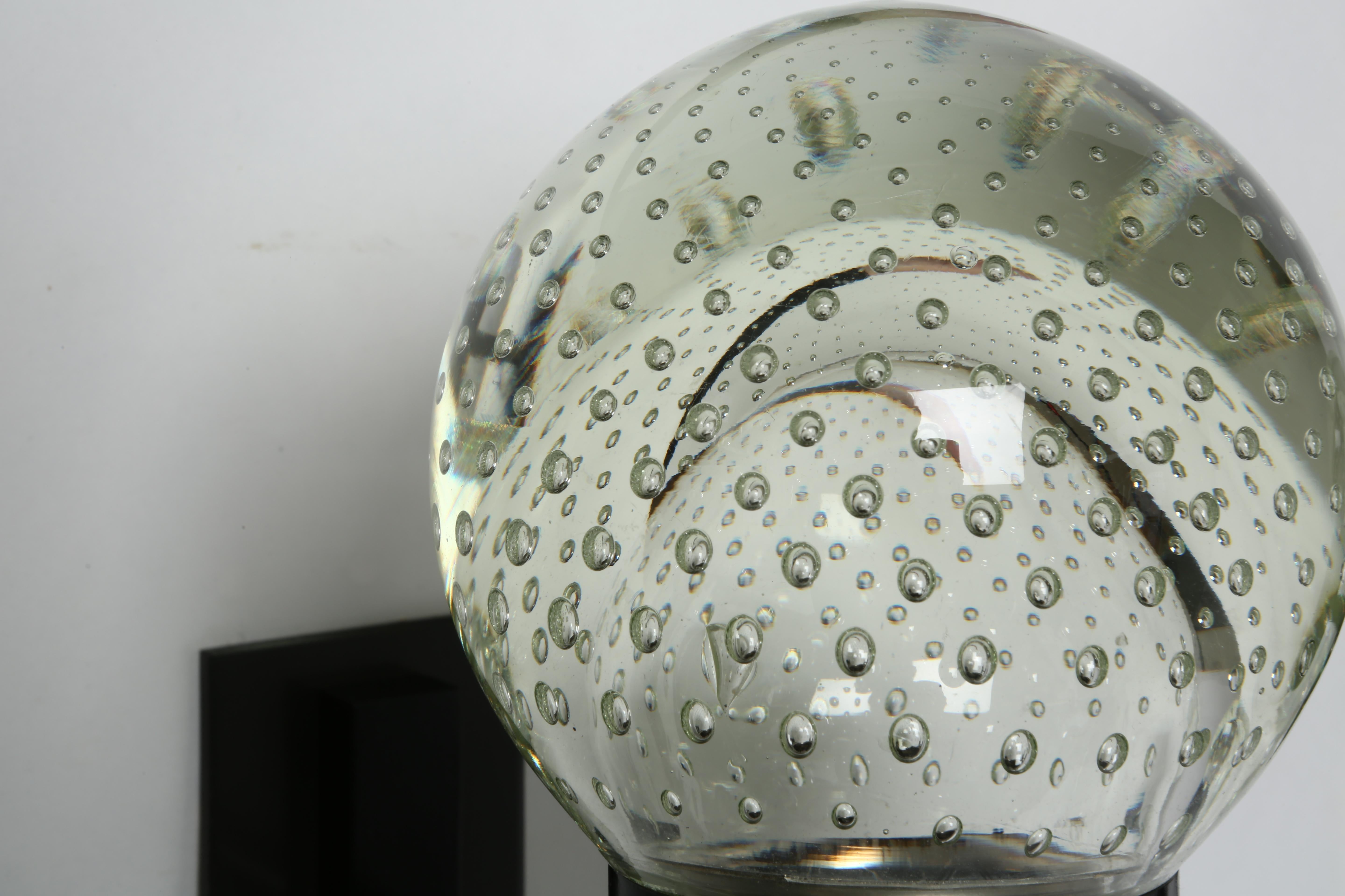 Gino Sarfatti for Archimede Seguso sconce, Italy circa 1950s in vendita 6