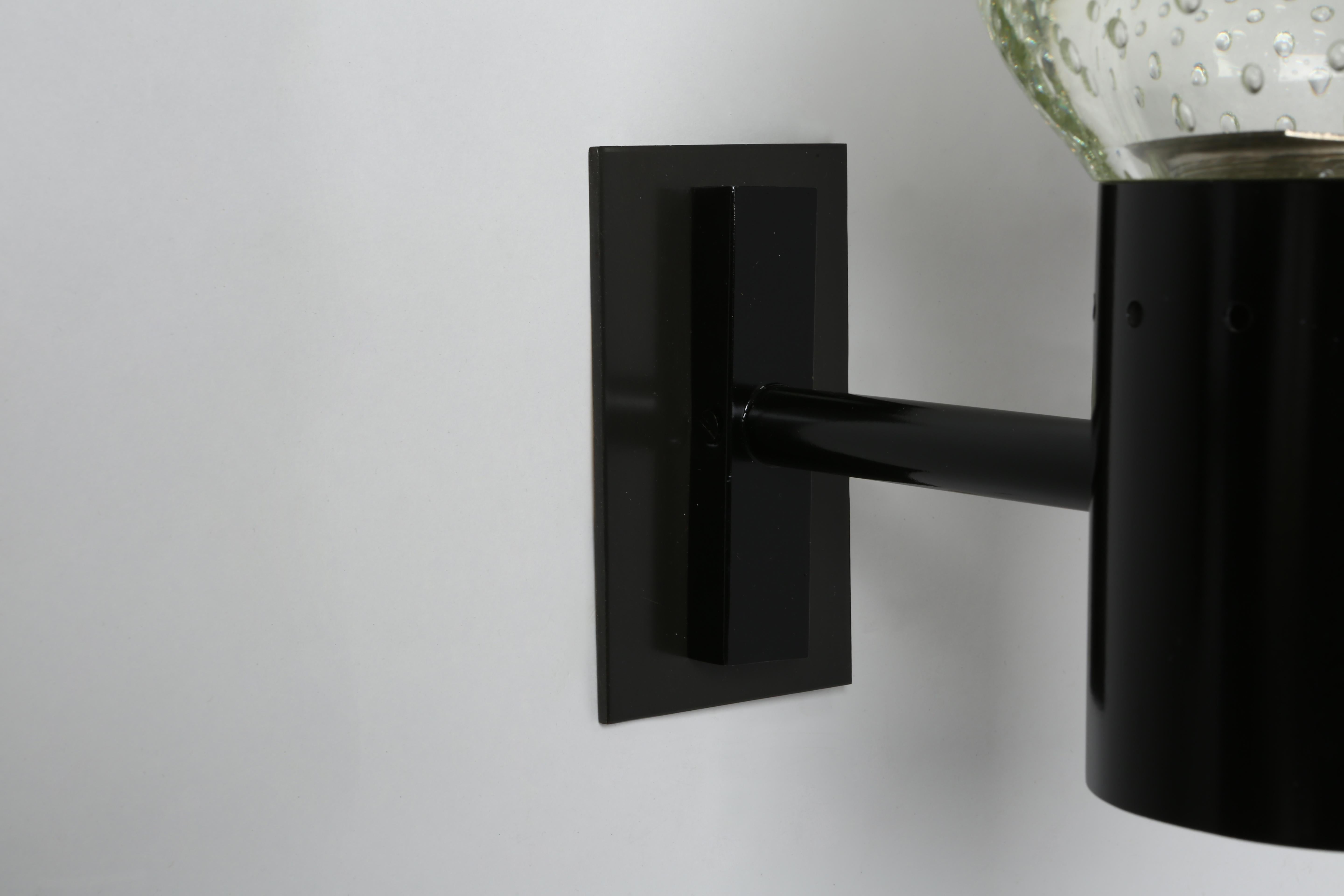 Gino Sarfatti for Archimede Seguso sconce, Italy circa 1950s in vendita 8