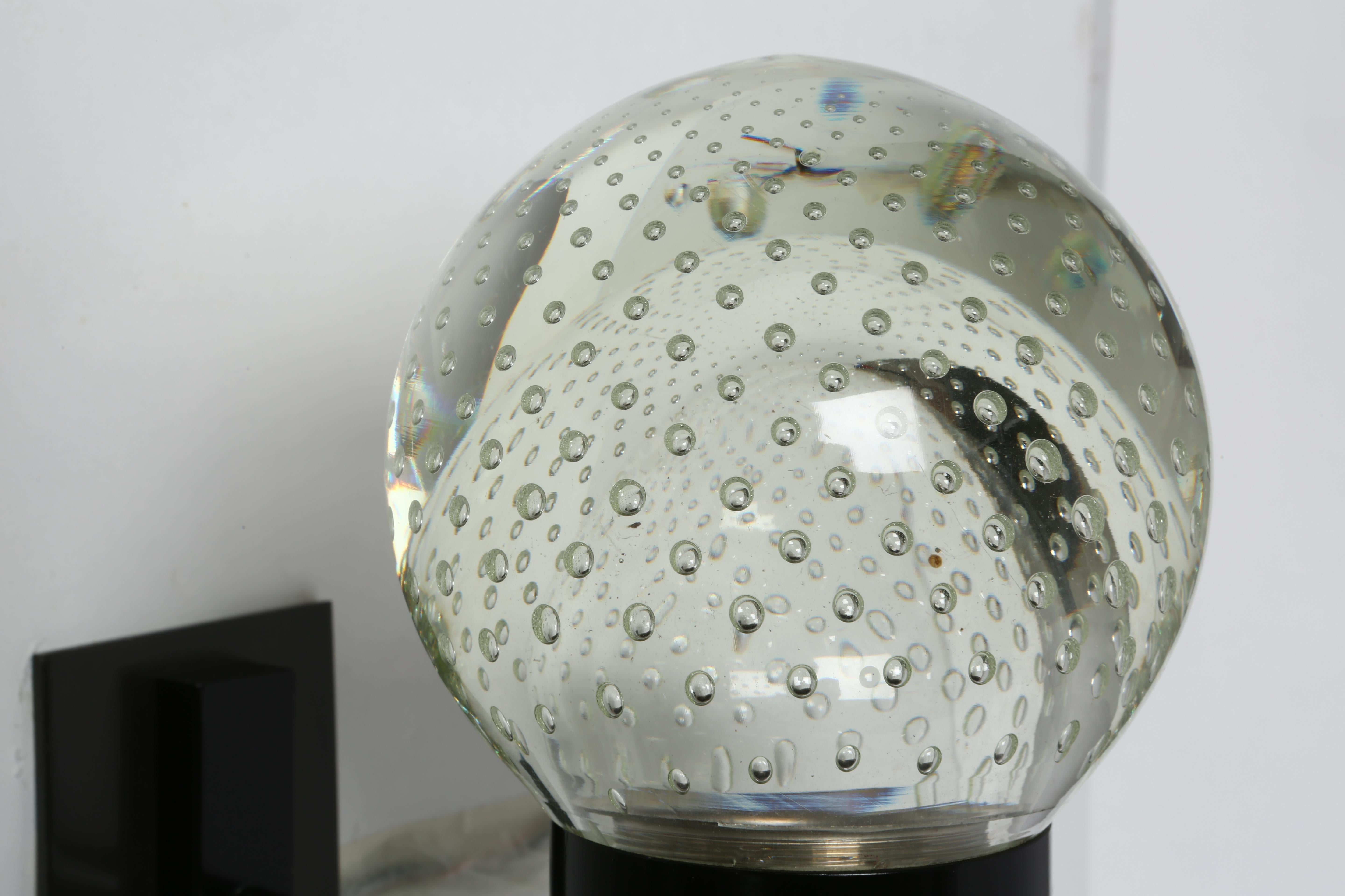 Gino Sarfatti for Archimede Seguso sconce, Italy circa 1950s in vendita 9