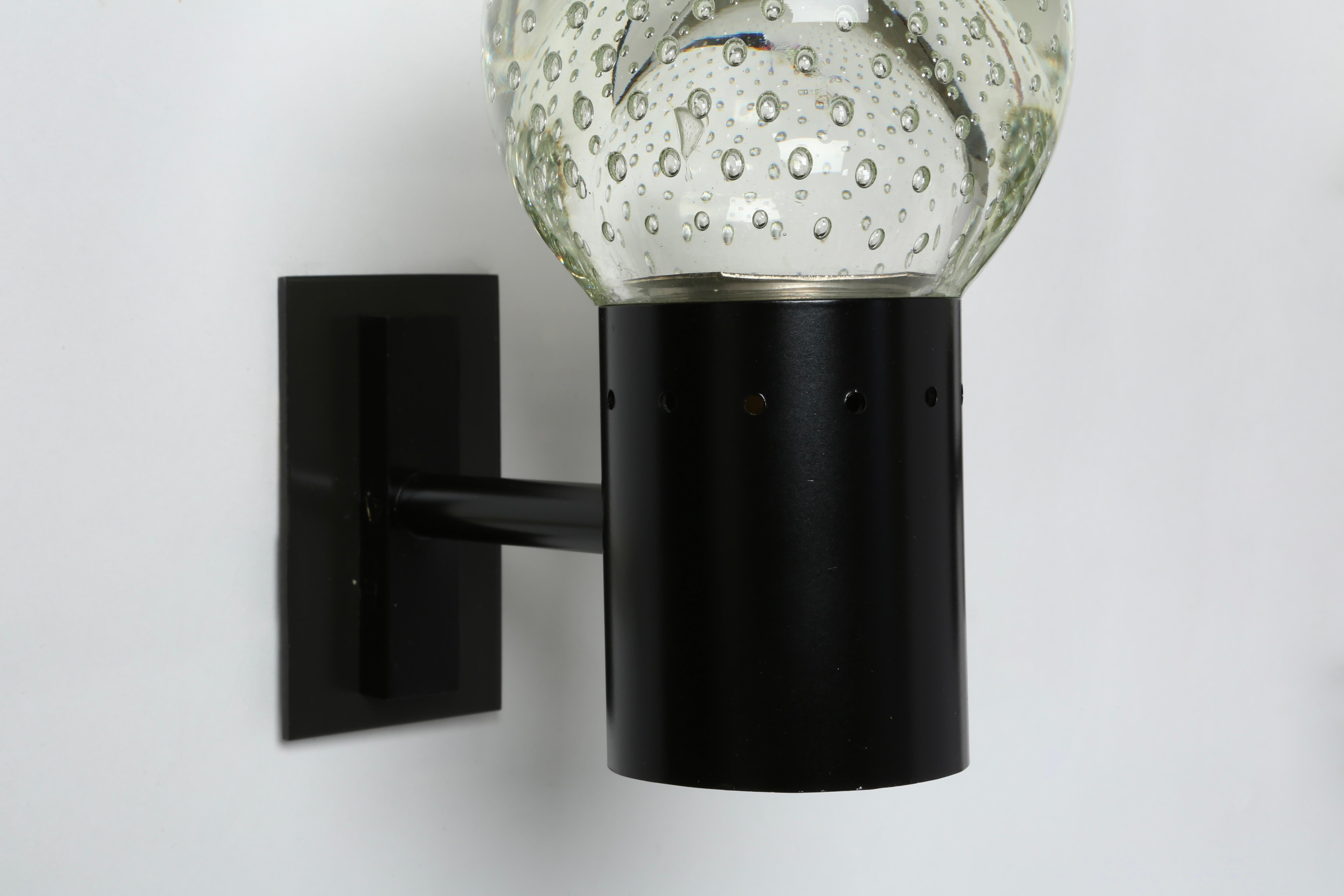 Metallo Gino Sarfatti for Archimede Seguso sconce, Italy circa 1950s in vendita