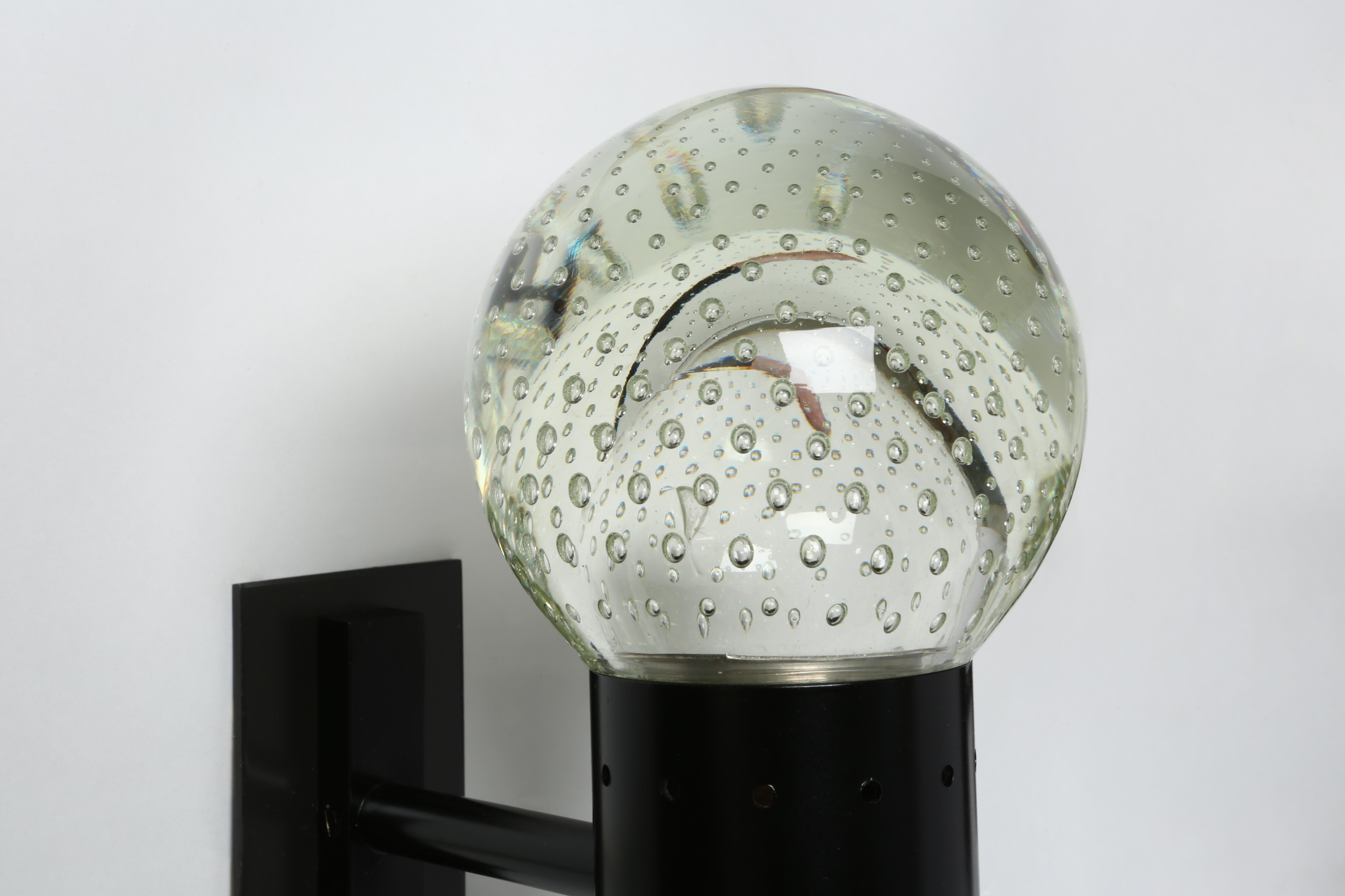 Gino Sarfatti for Archimede Seguso sconce, Italy circa 1950s in vendita 1