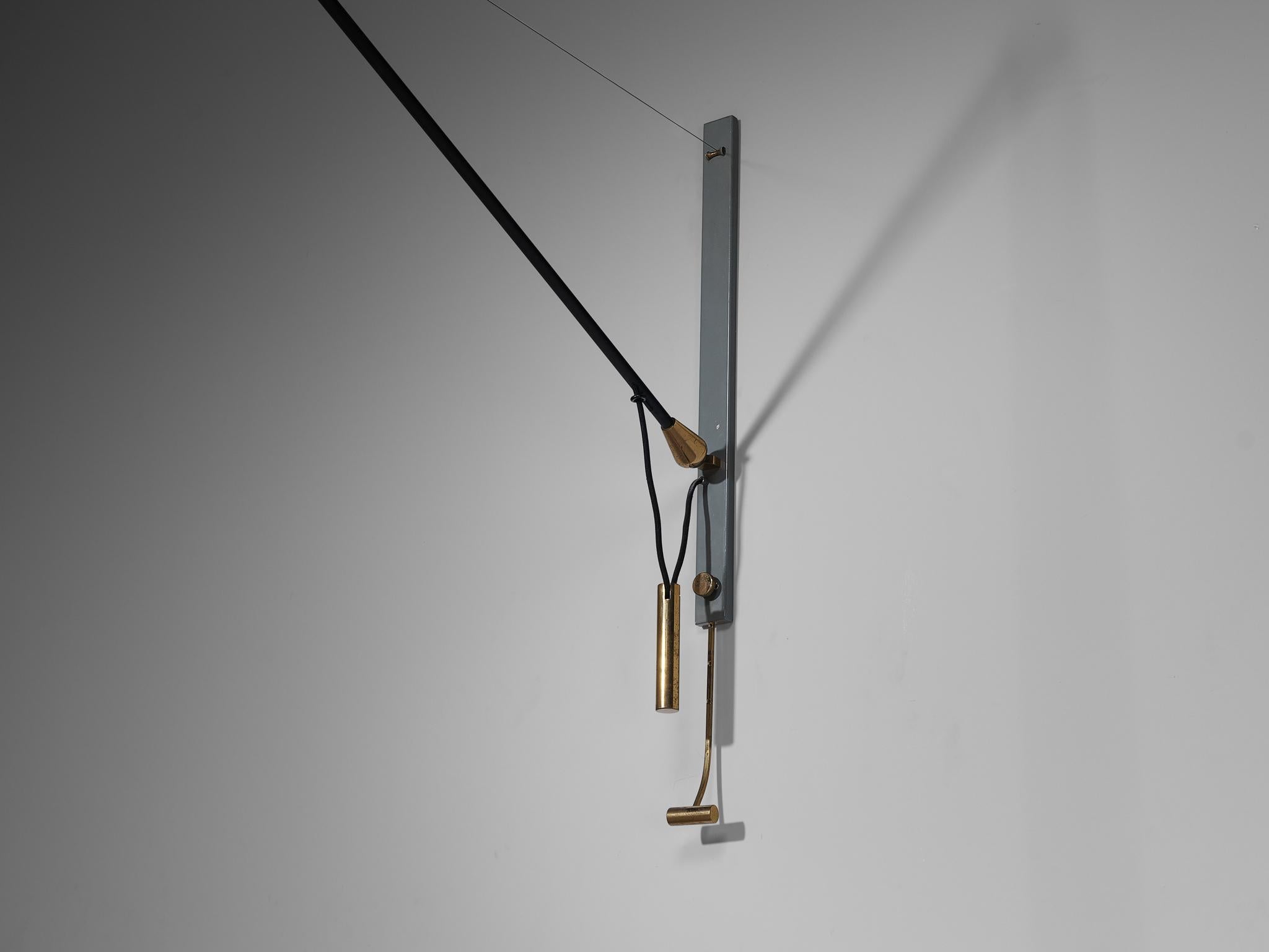 Gino Sarfatti for Arteluce ‘181’ Wall Light In Good Condition In Waalwijk, NL