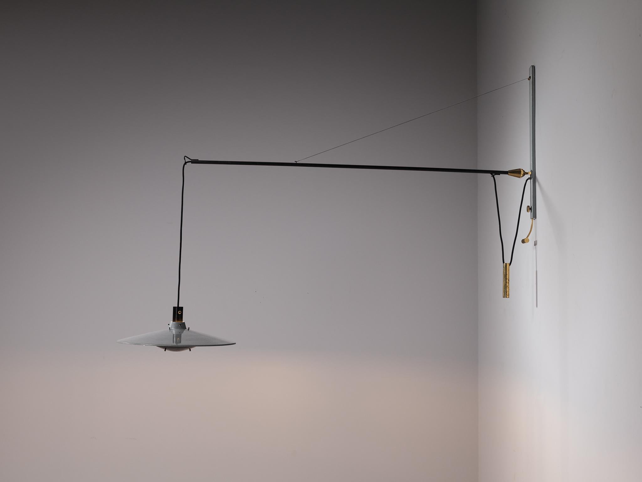 Mid-20th Century Gino Sarfatti for Arteluce ‘181’ Wall Light  For Sale