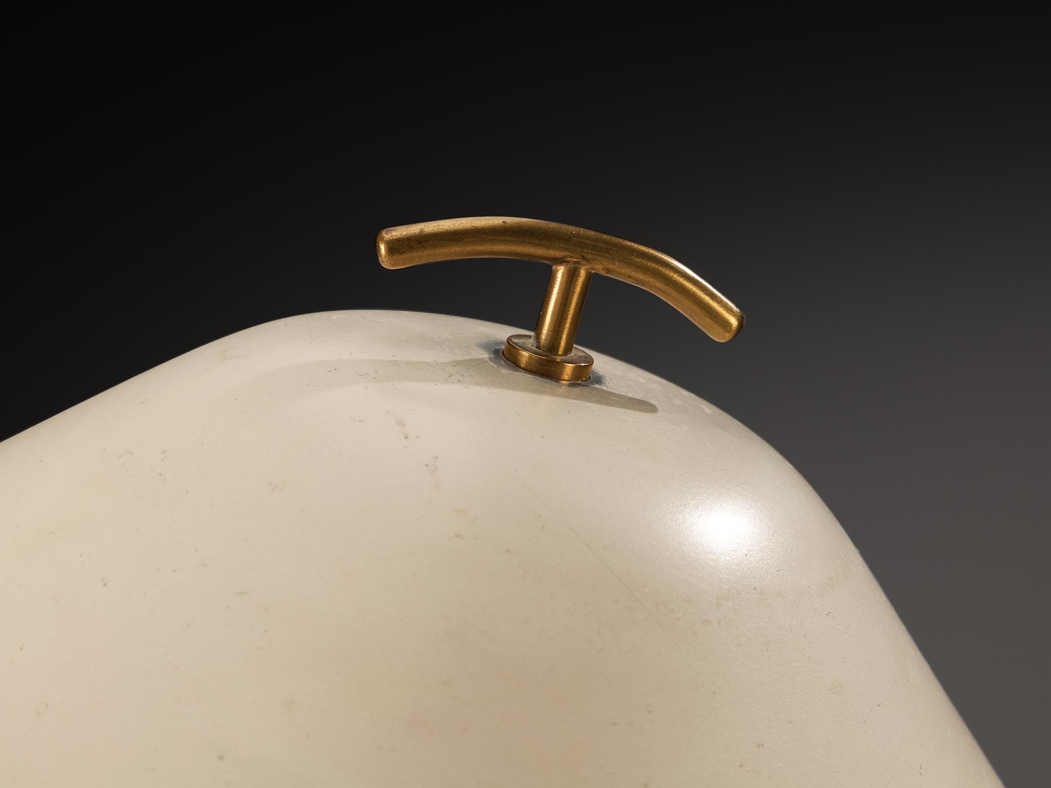 Lámparas de mesa '516' de Gino Sarfatti for Arteluce Aluminio en venta