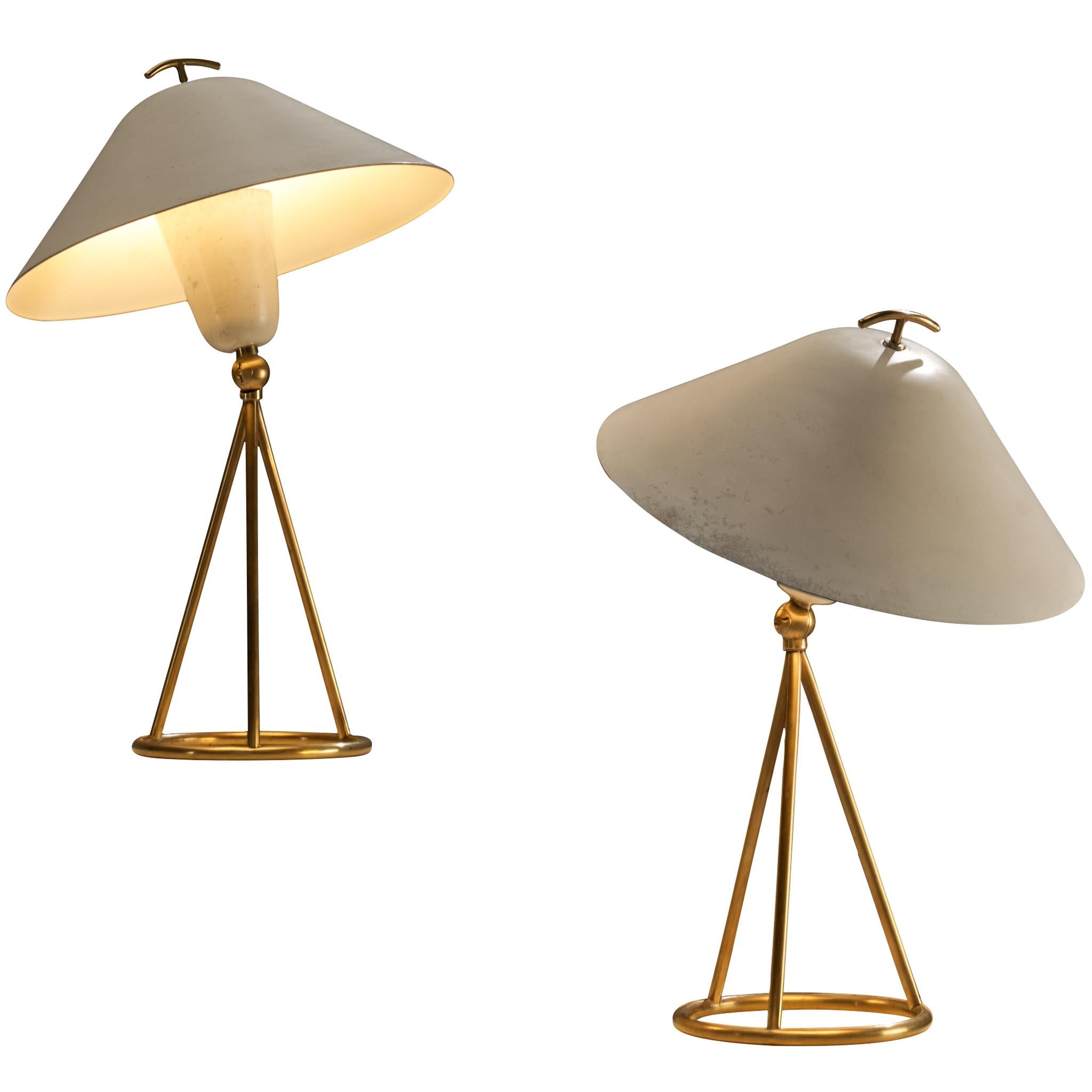 Lampade da tavolo '516' di Gino Sarfatti for Arteluce