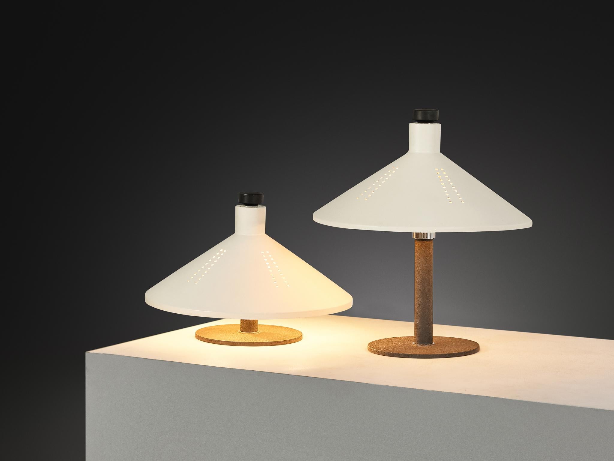 Gino Sarfatti for Arteluce, lámparas de mesa, modelo 
