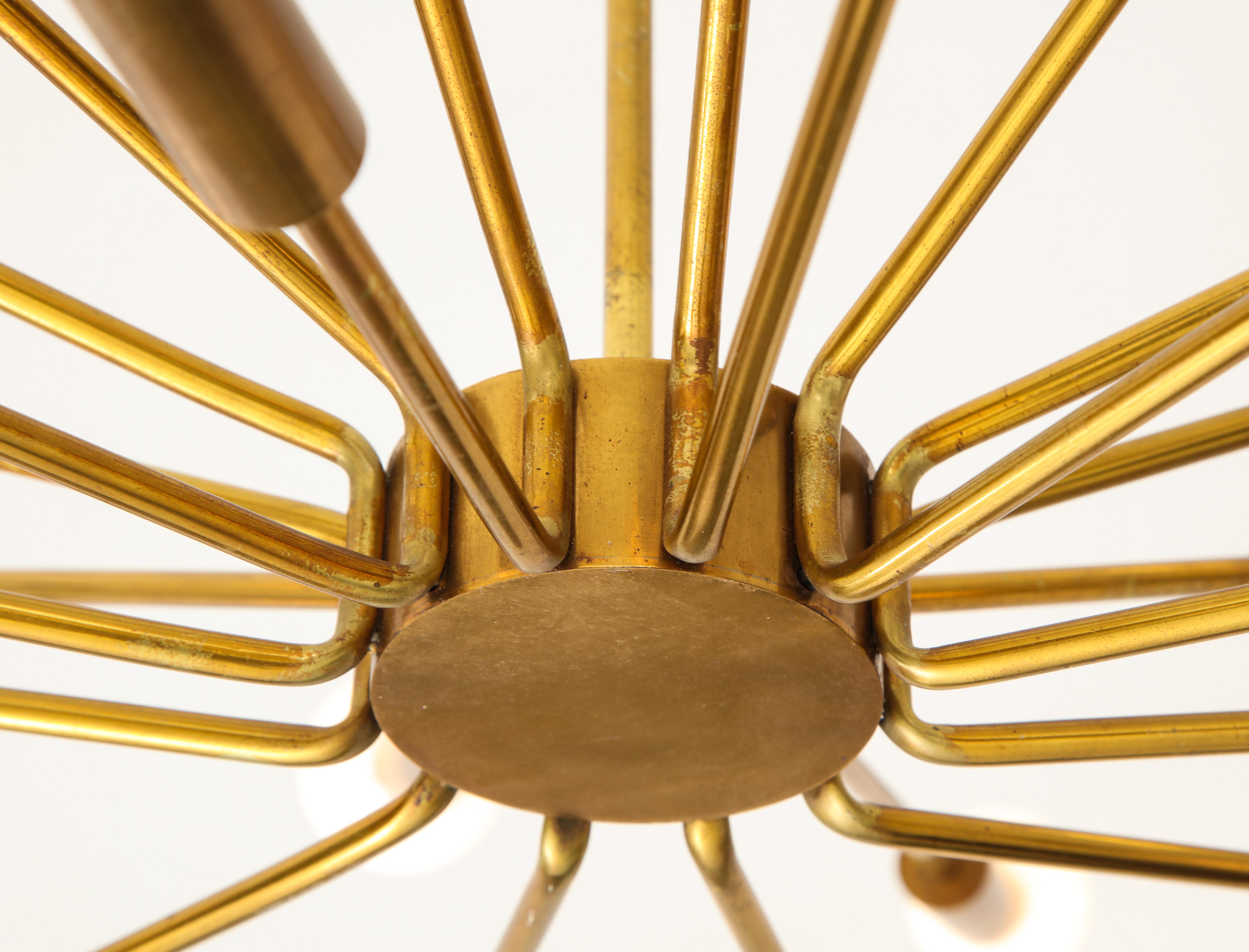 Gino Sarfatti for Arteluce Rare Sputnik Chandelier Model 2003 In Good Condition In New York, NY