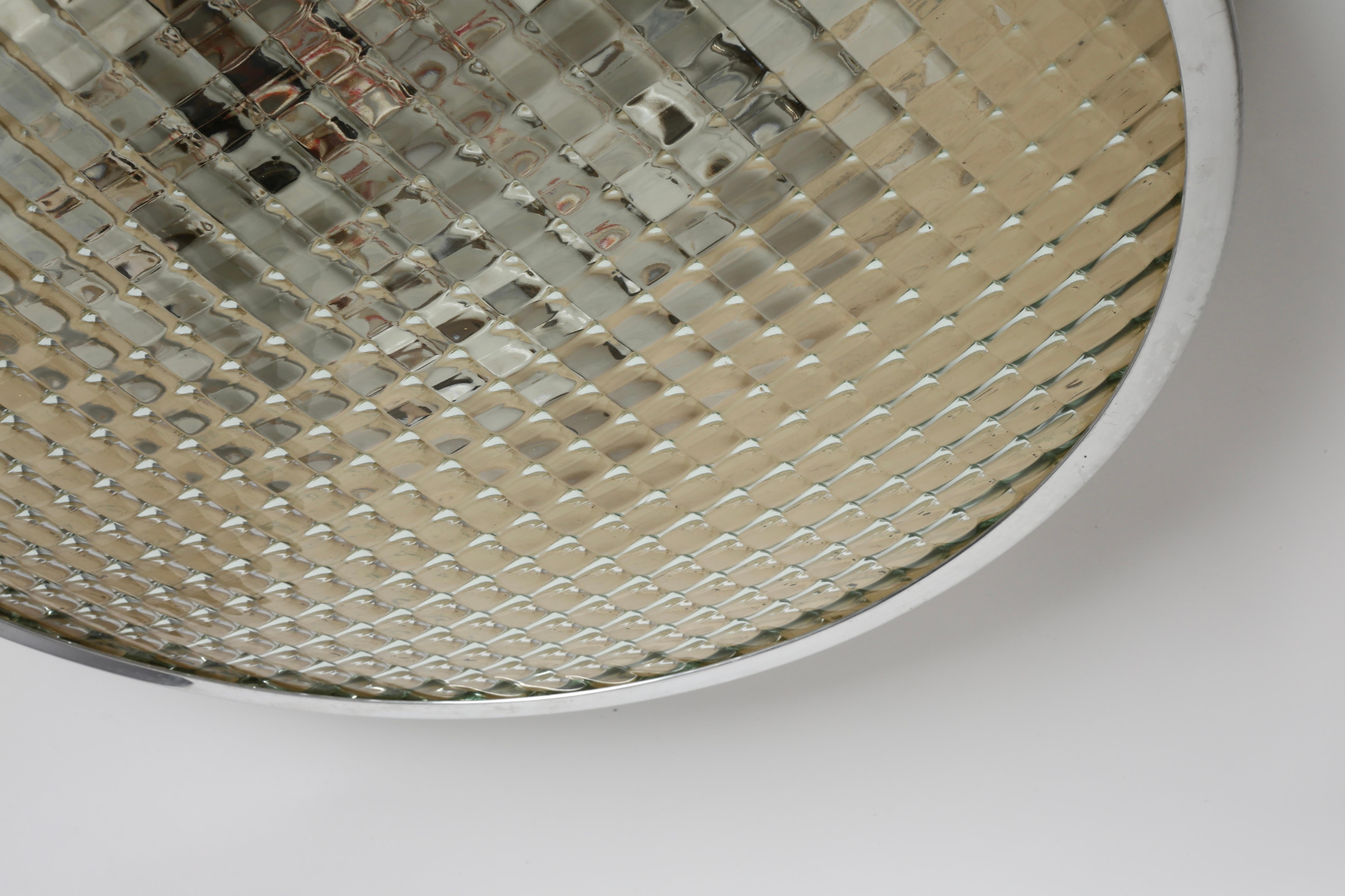 Gino Sarfatti for Arteluce flush mount light 3001/50 circa 1960s For Sale 4
