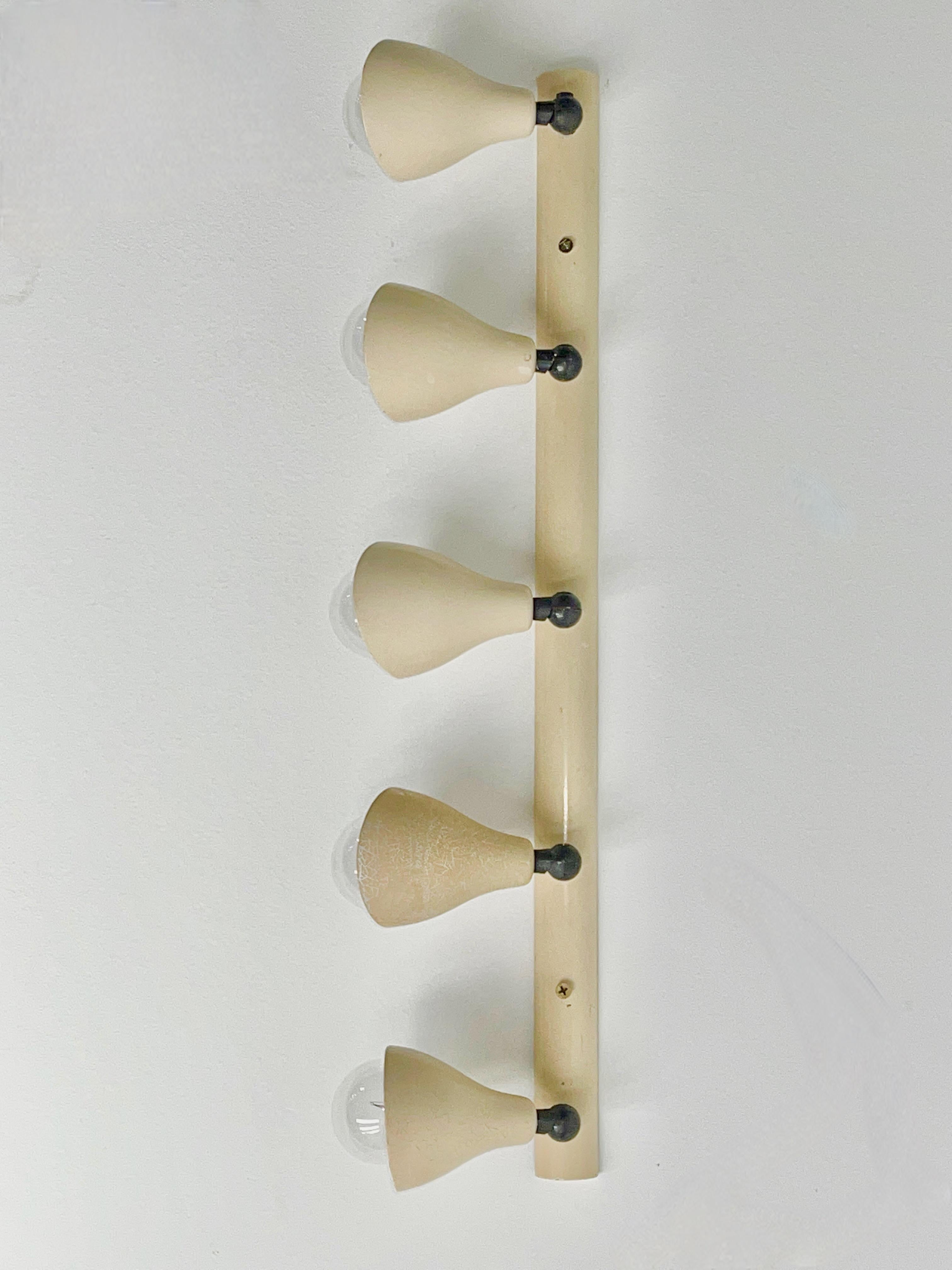 Gino Sarfatti for Arteluce Mod. 113/5 Light Wall Bracket For Sale 6