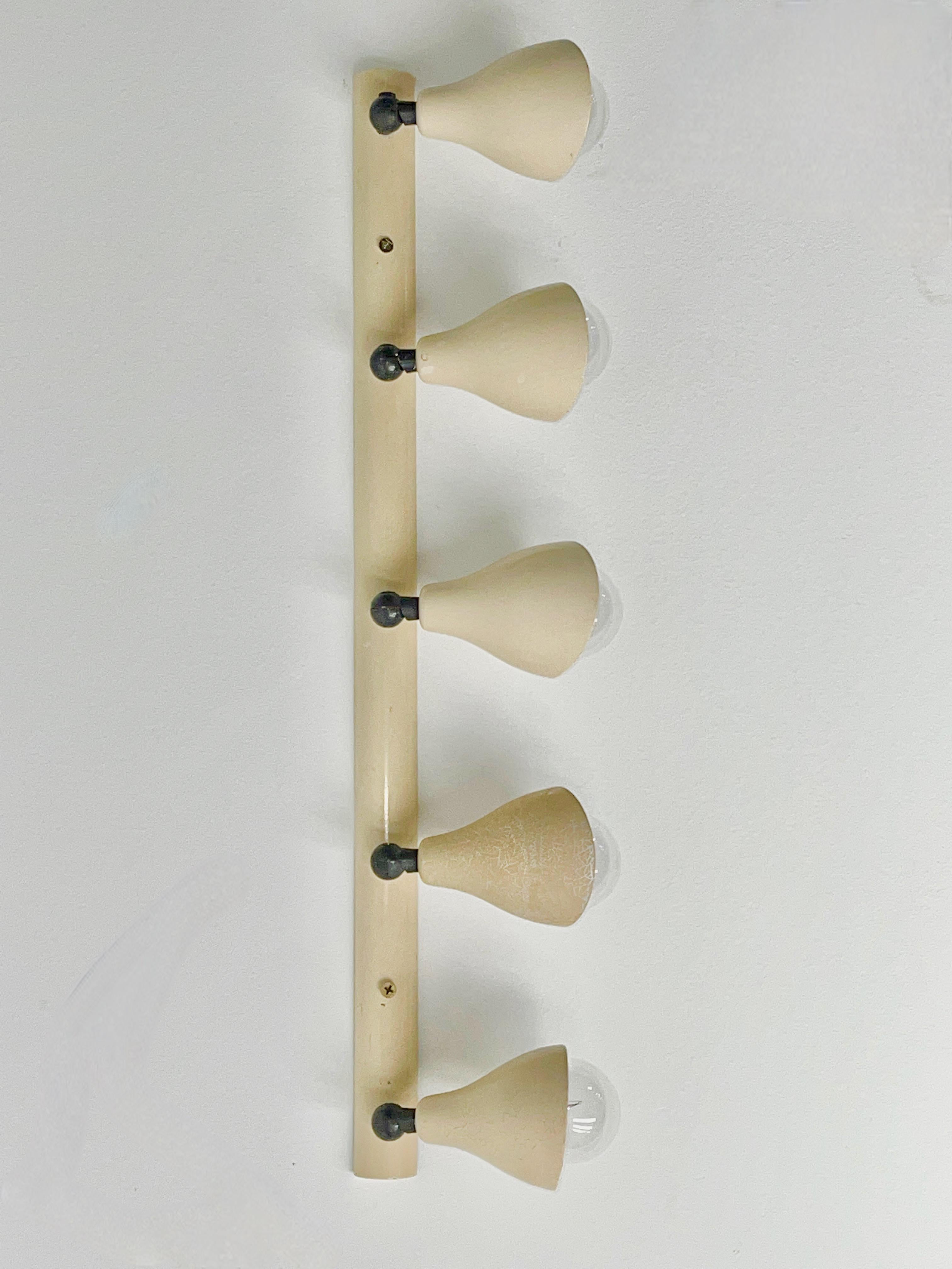 Gino Sarfatti for Arteluce Mod. 113/5 Light Wall Bracket For Sale 7