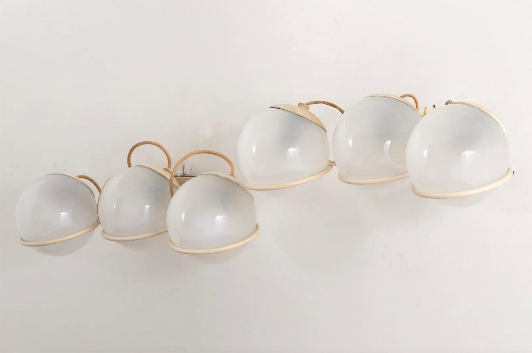 Gino Sarfatti for ARTELUCE sconces Mod.283/3 in vendita 1