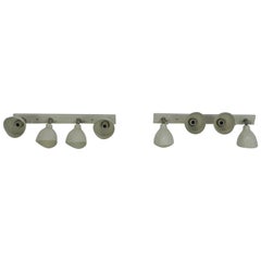 Gino Sarfatti for Arteluce Pair of Sconces Model 113b Midcentury