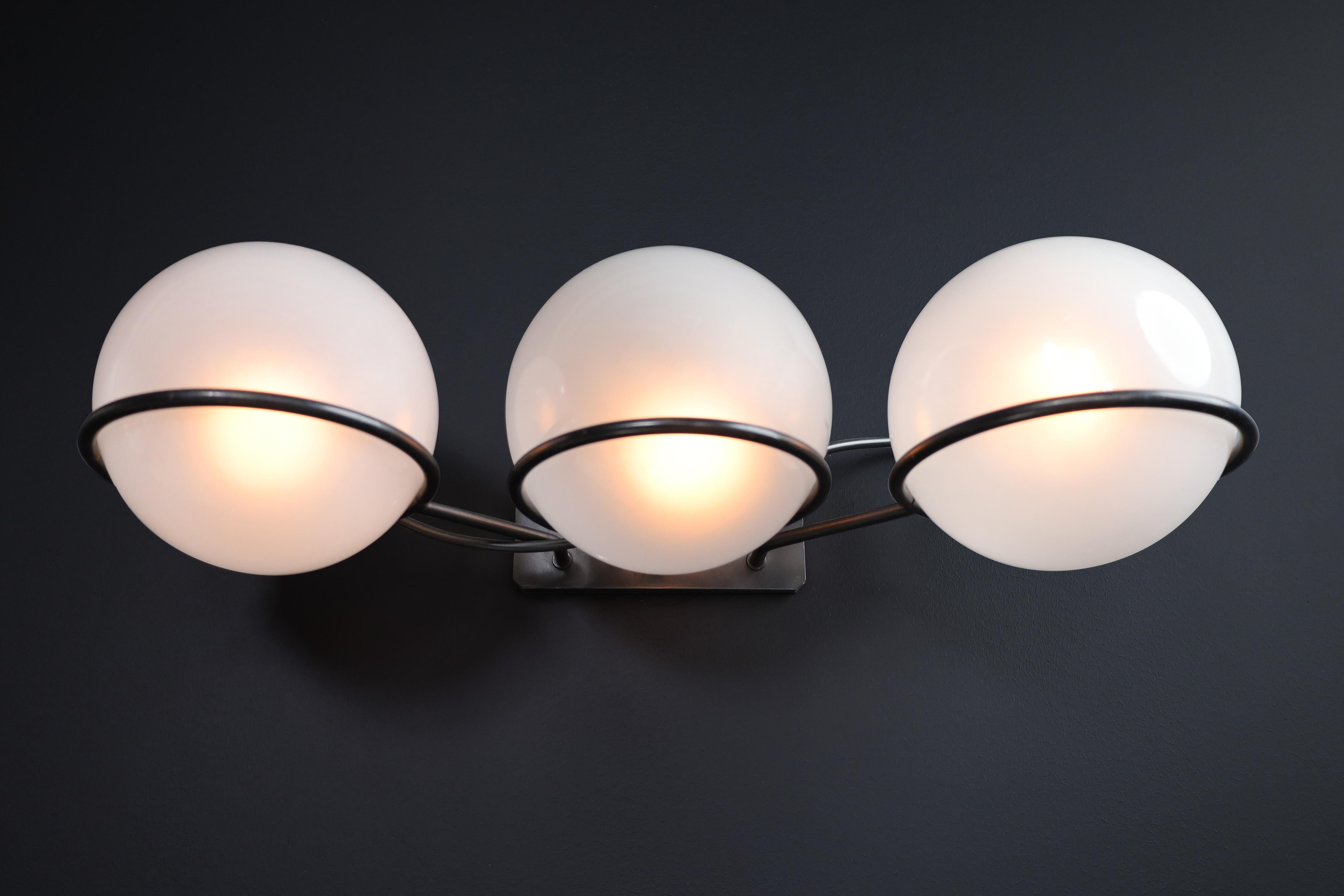 Gino Sarfatti für Arteluce, Paar Mid-Century-Wandleuchter, Modell 237/3, 1959 im Zustand „Gut“ im Angebot in Almelo, NL